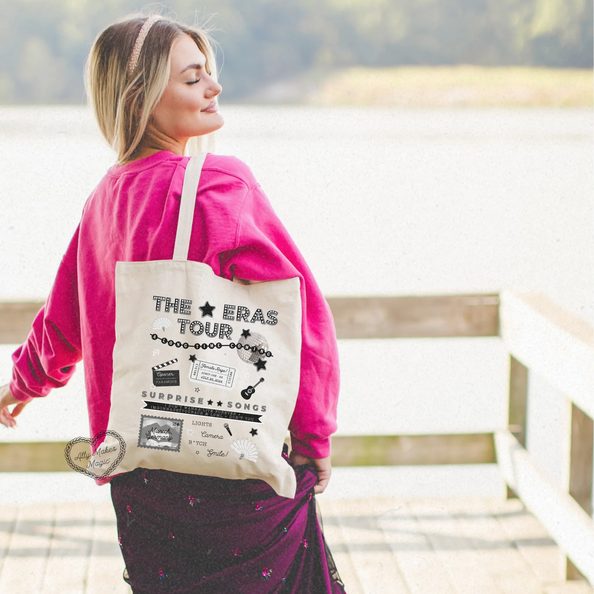 munich night 2 tote bag *custom* sold by Ally Makes Magic