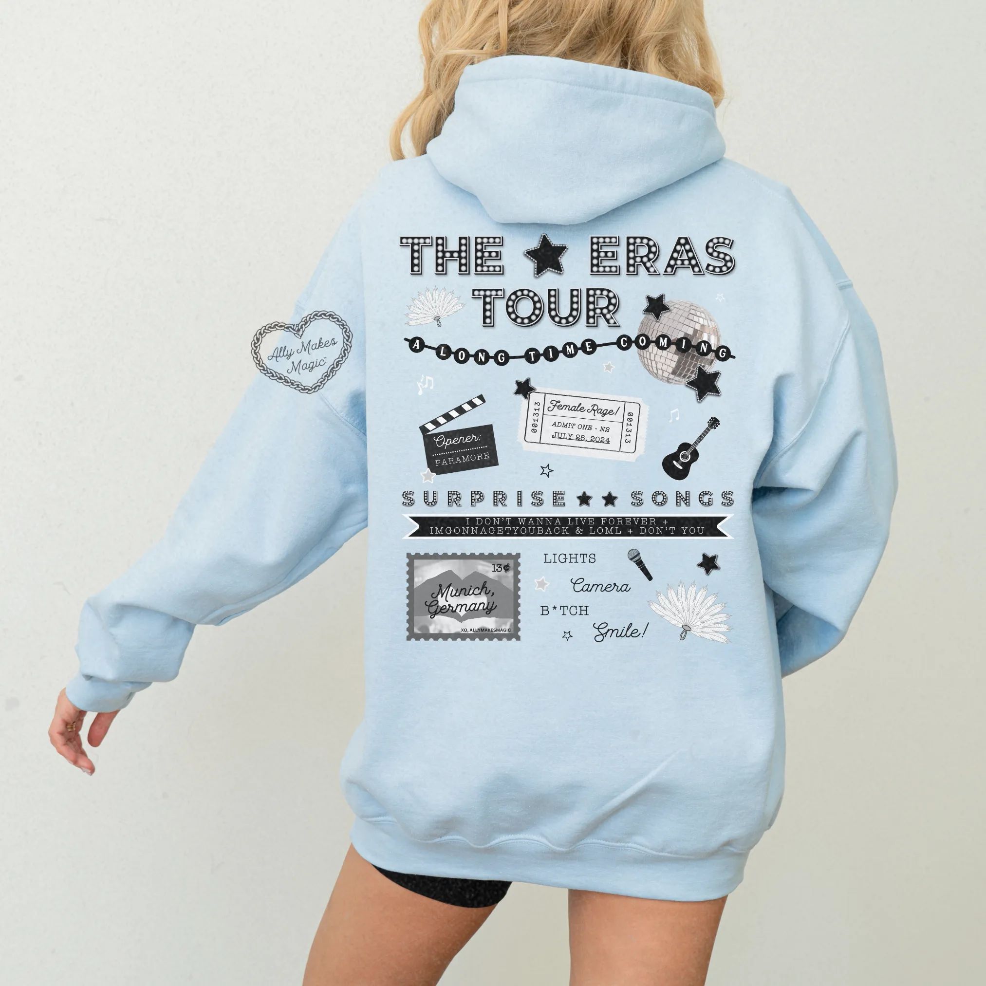 munich night 2 hoodie *custom* sold by Ally Makes Magic