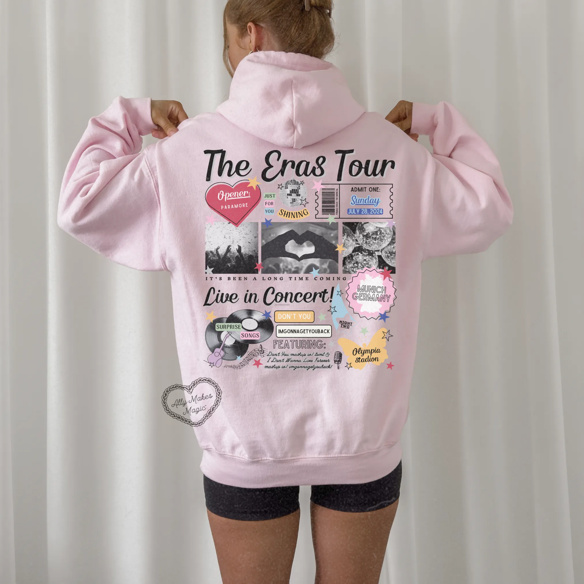 munich night 2 hoodie *custom* sold by Ally Makes Magic product image thumbnail 3