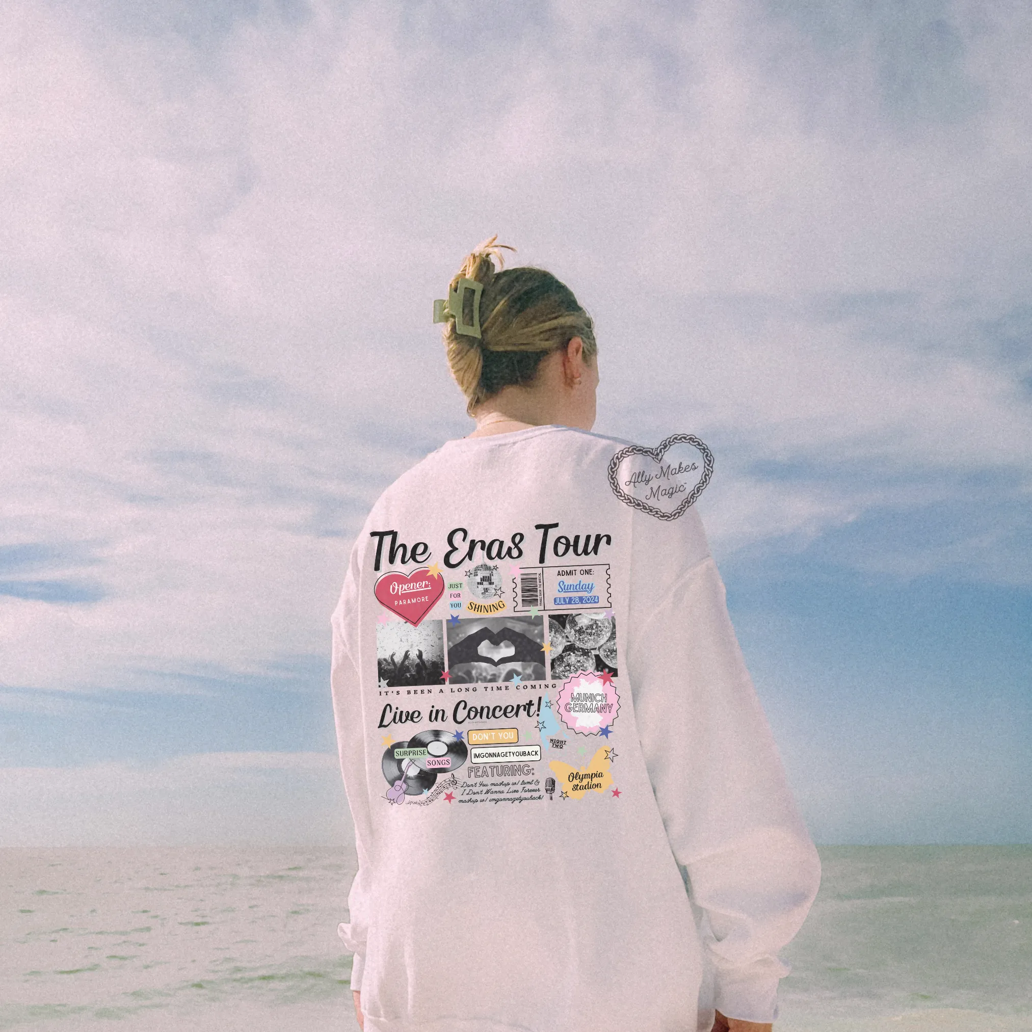 munich night 2 sweater | gildan *custom* sold by Ally Makes Magic product image thumbnail 3