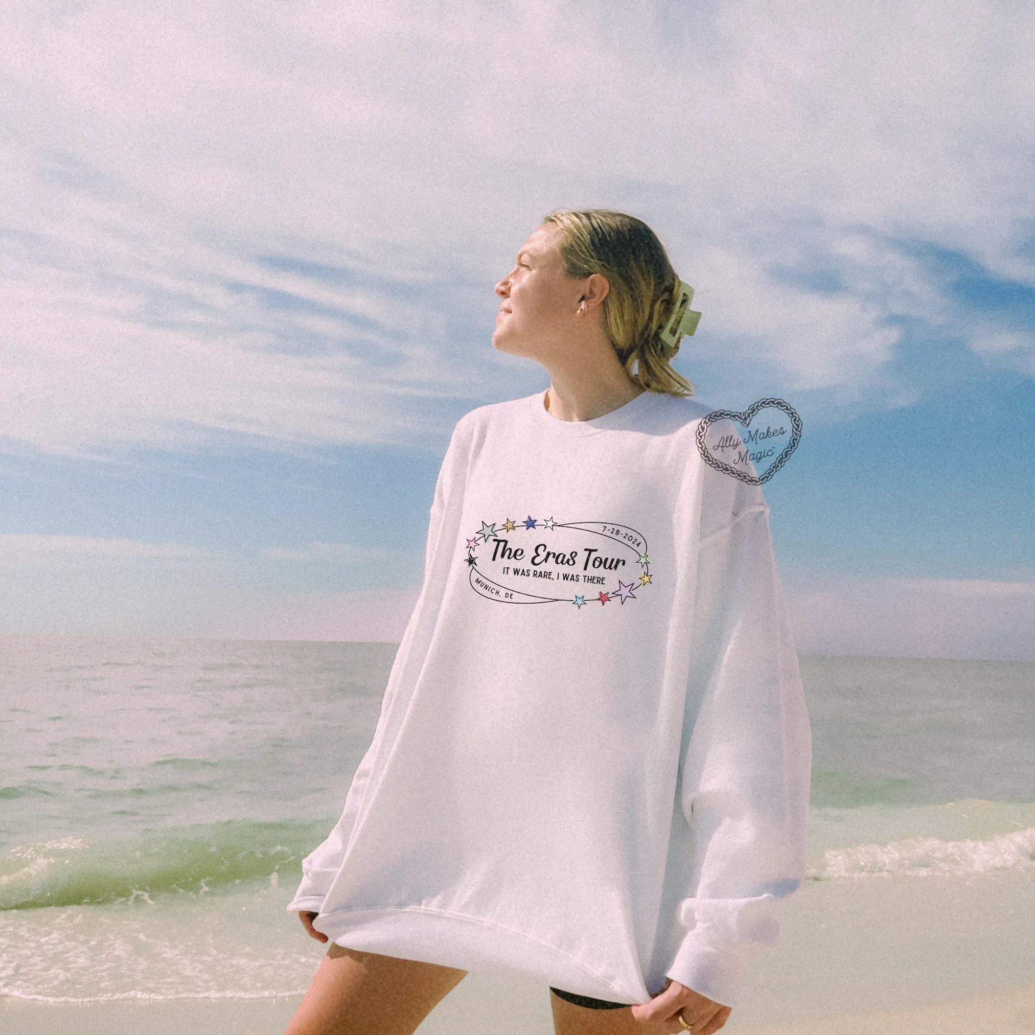 munich night 2 sweater | gildan *custom* sold by Ally Makes Magic product image thumbnail 4