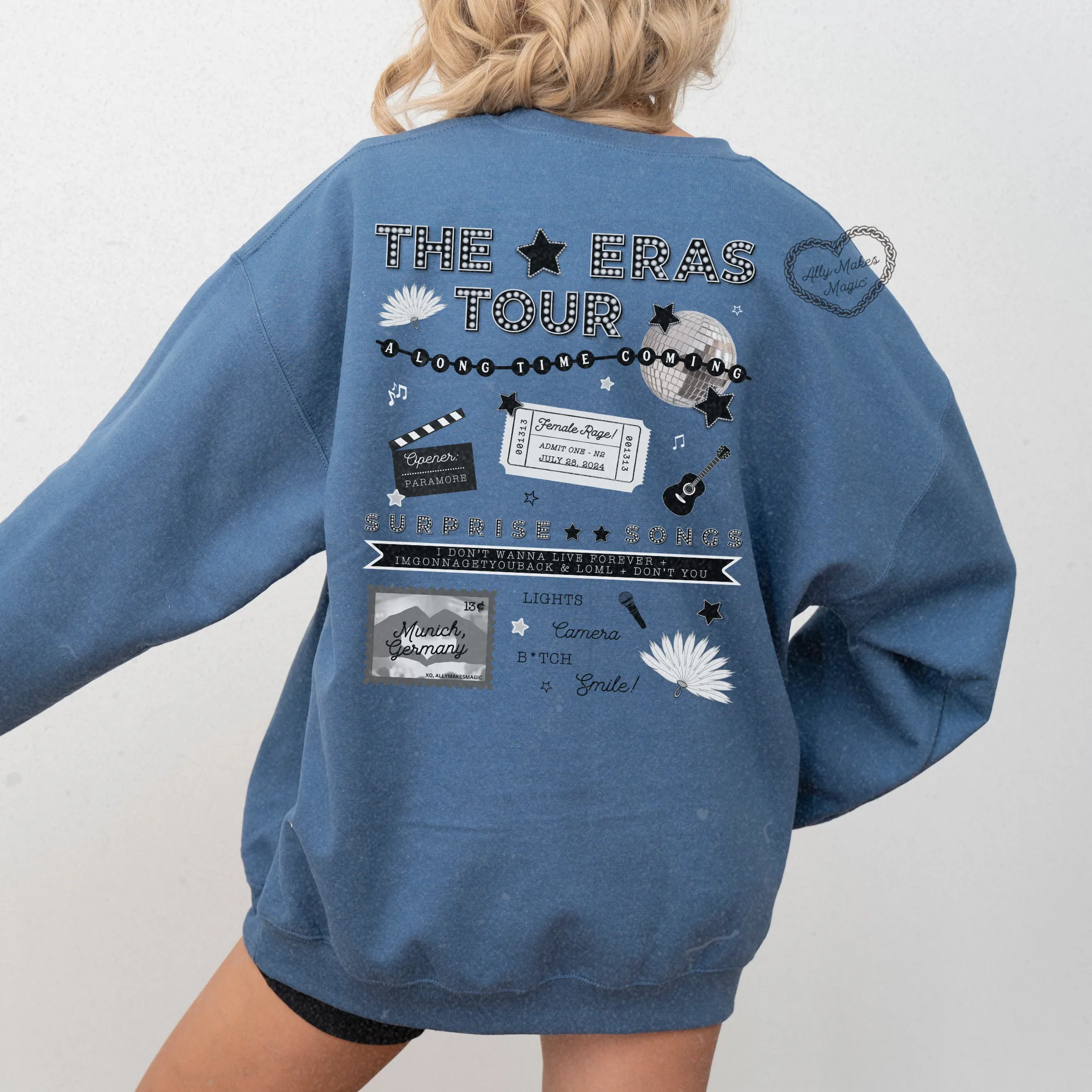 munich night 2 sweater | gildan *custom* sold by Ally Makes Magic