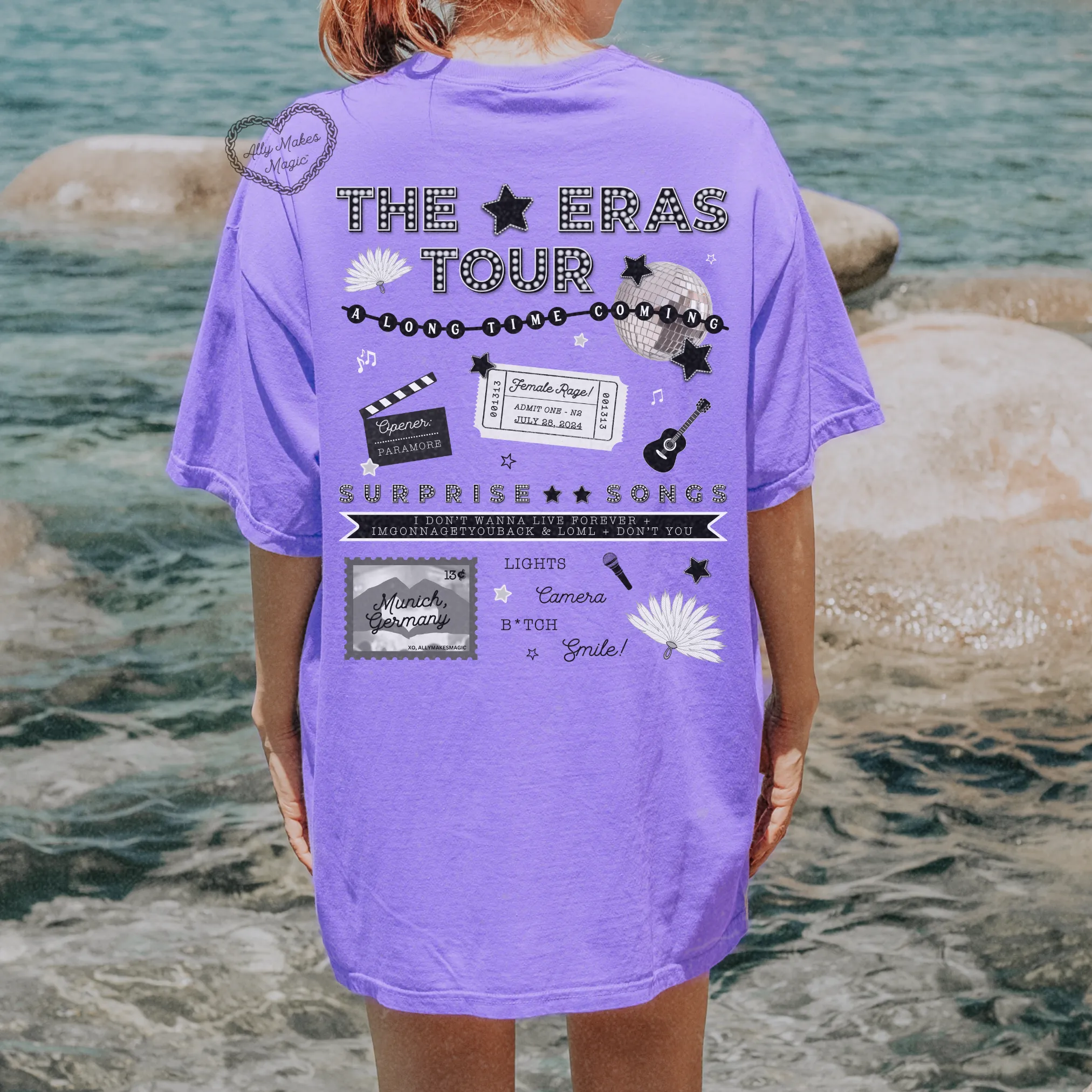 munich night 2 tee | comfort colors *custom* sold by Ally Makes Magic