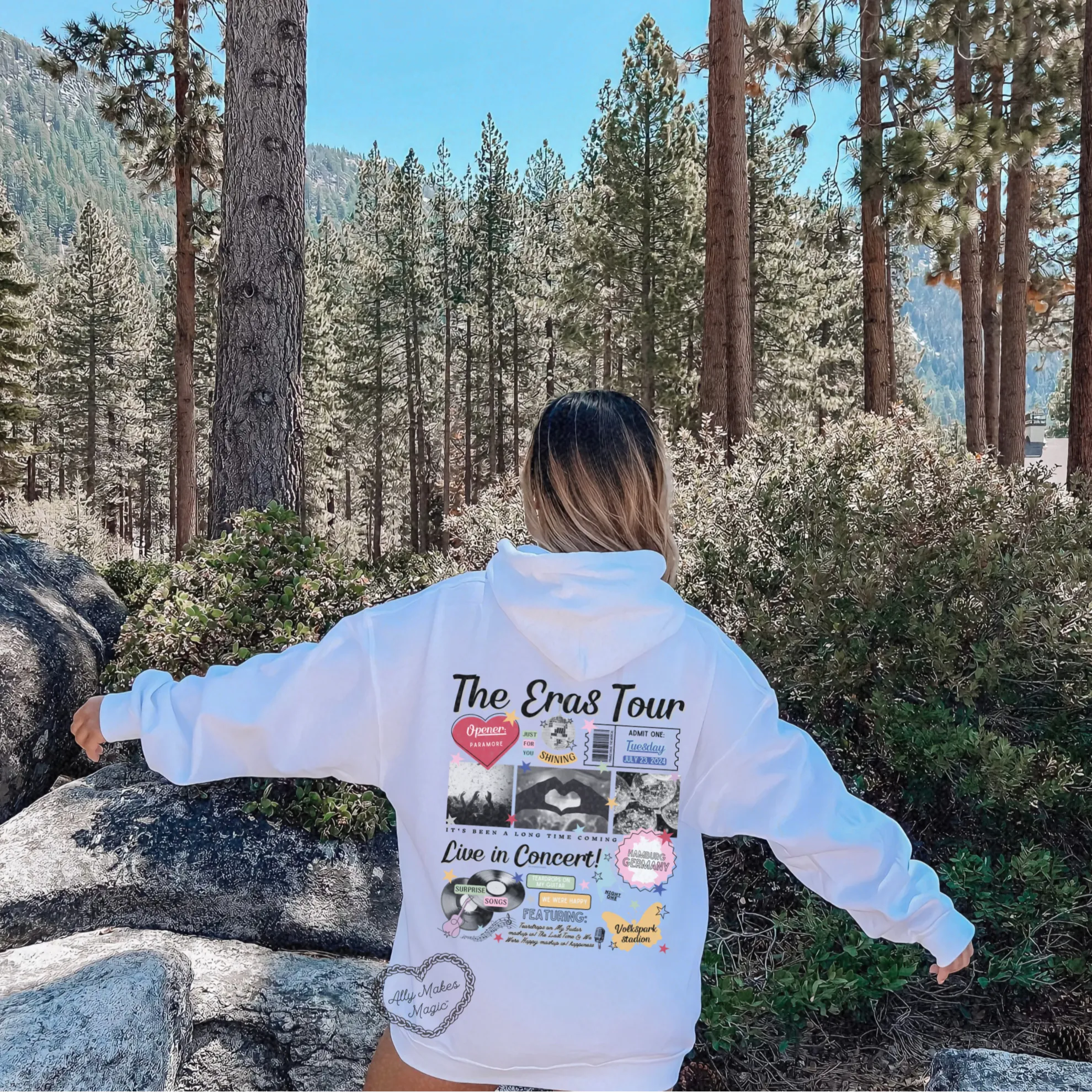 hamburg night 1 hoodie *custom* sold by Ally Makes Magic product image thumbnail 3