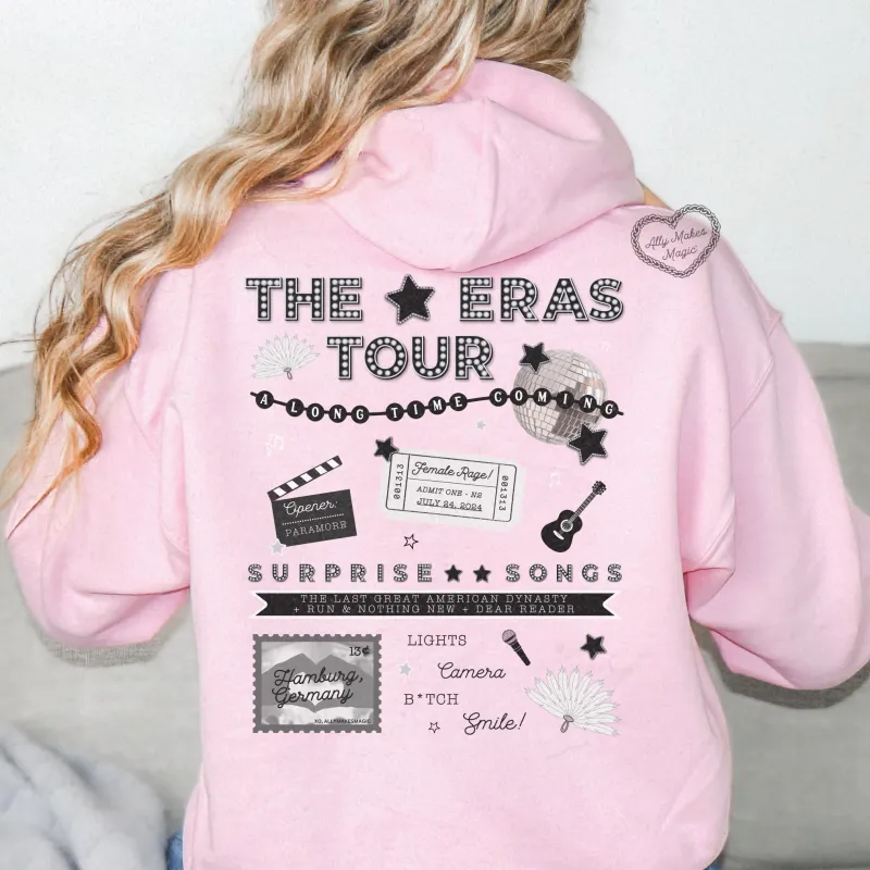 hamburg night 2 hoodie *custom* sold by Ally Makes Magic