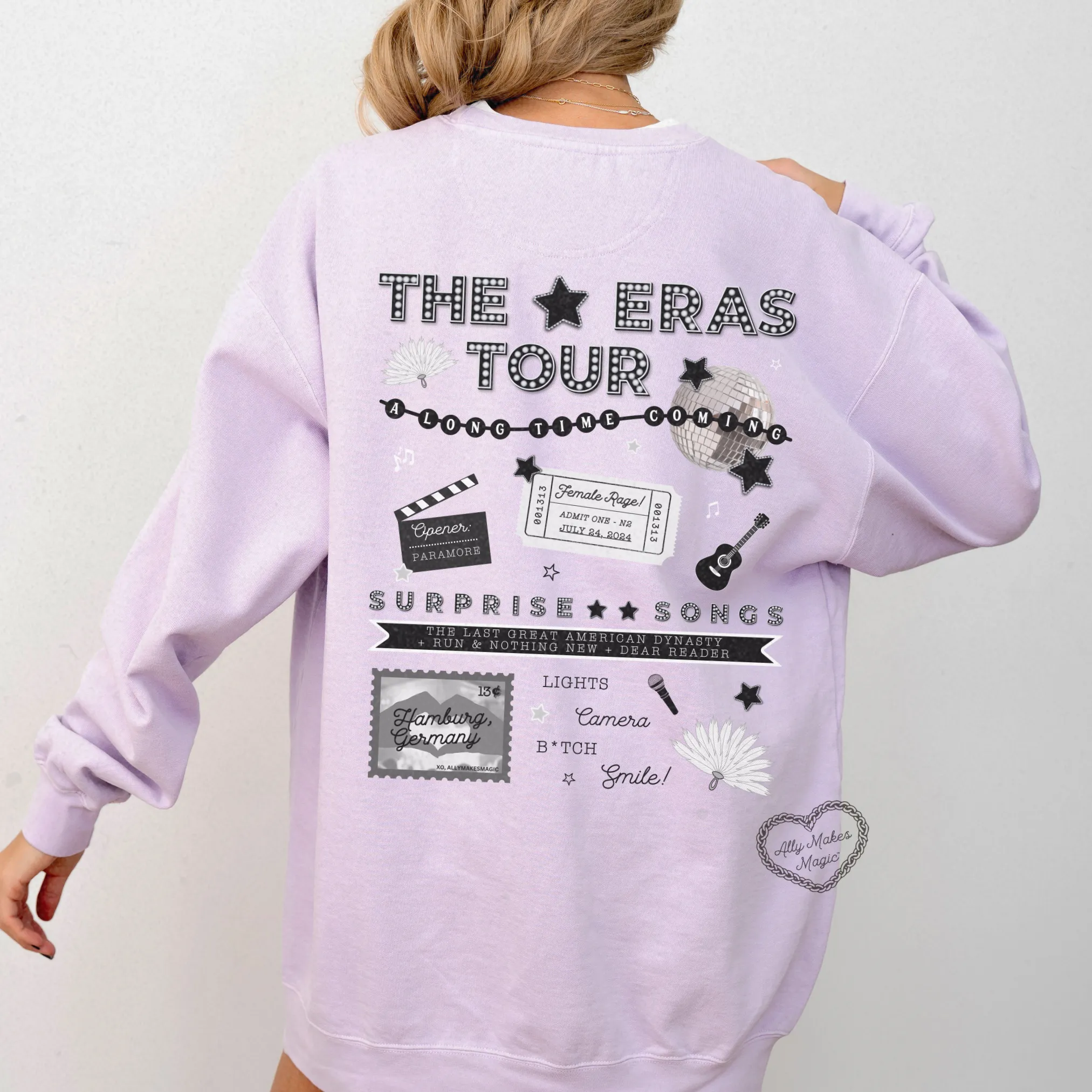 hamburg night 2 pullover | comfort colors *custom* sold by Ally Makes Magic