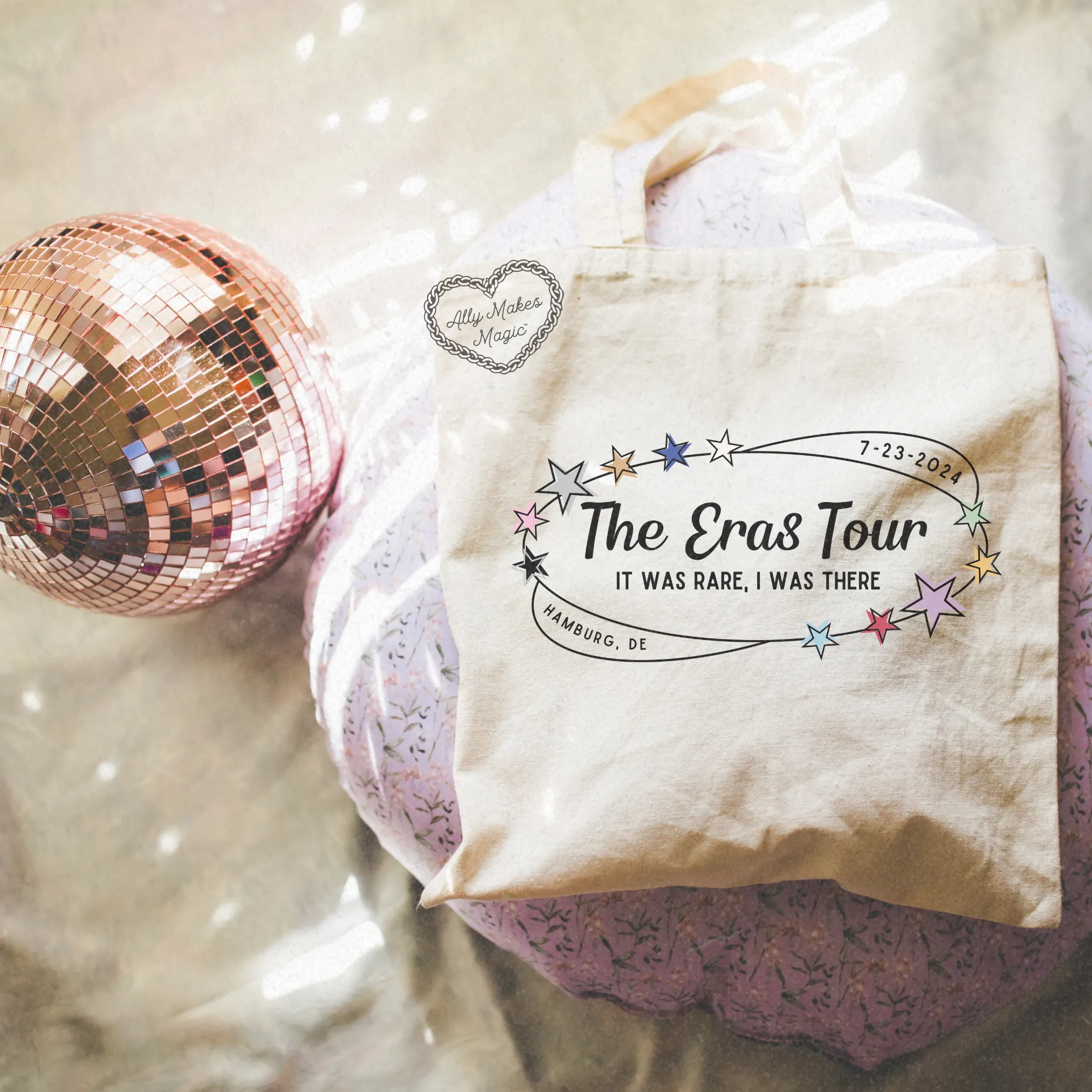 hamburg night 1 tote bag *custom* sold by Ally Makes Magic product image thumbnail 4