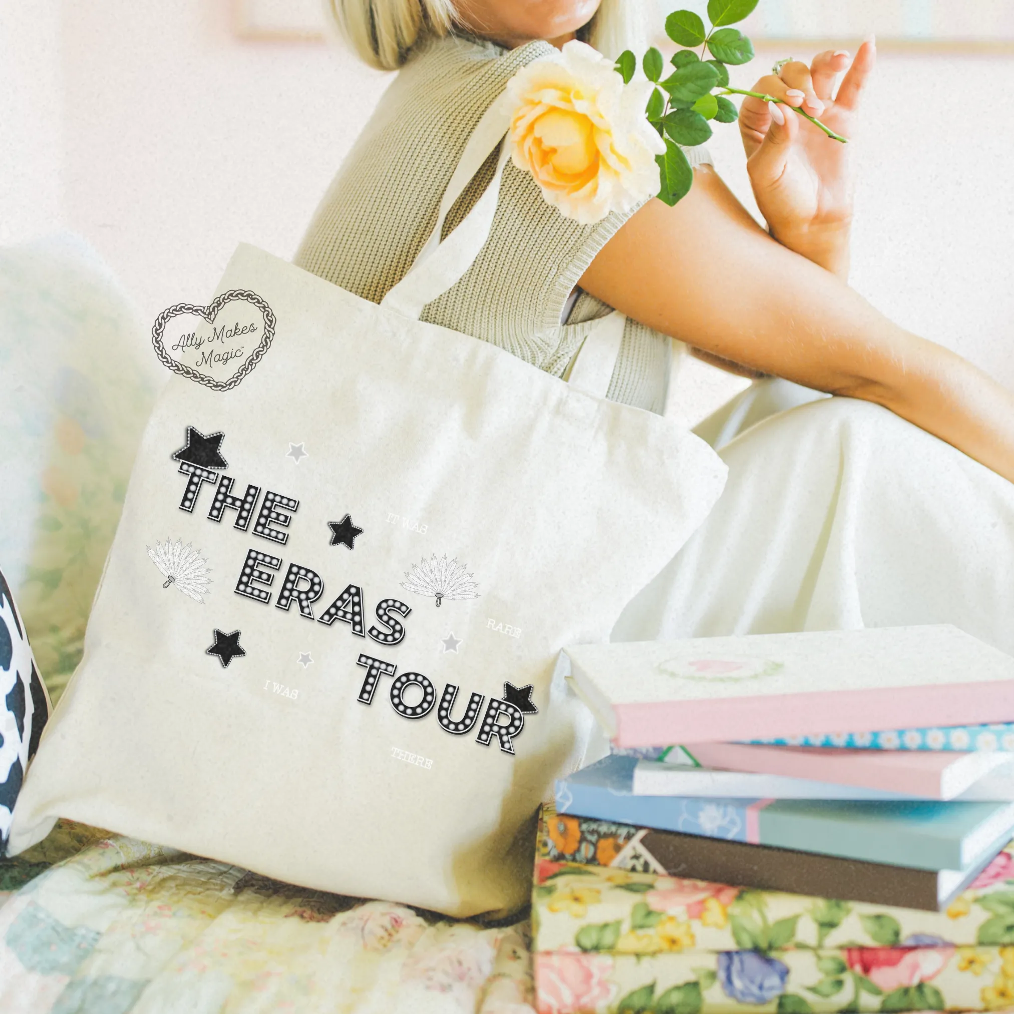 hamburg night 1 tote bag *custom* sold by Ally Makes Magic product image thumbnail 2