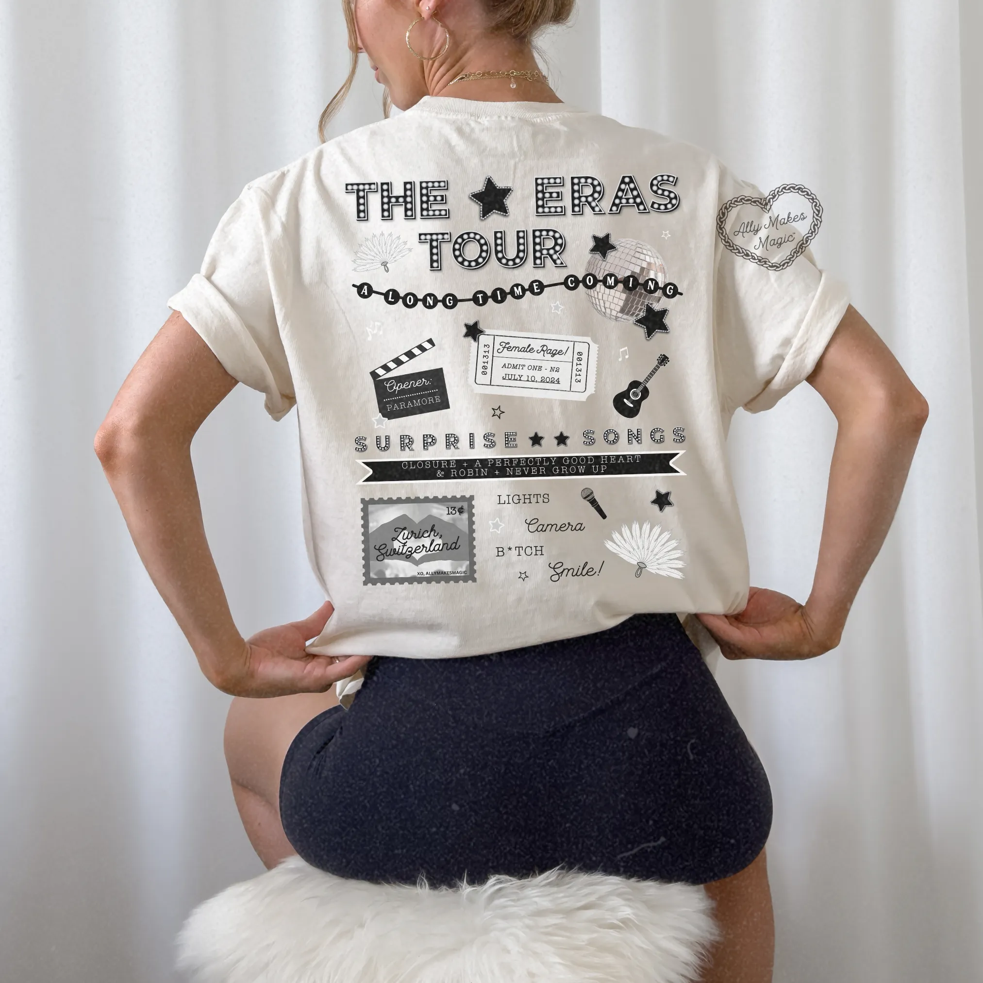 zurich night 2 tee | comfort colors *custom* sold by Ally Makes Magic