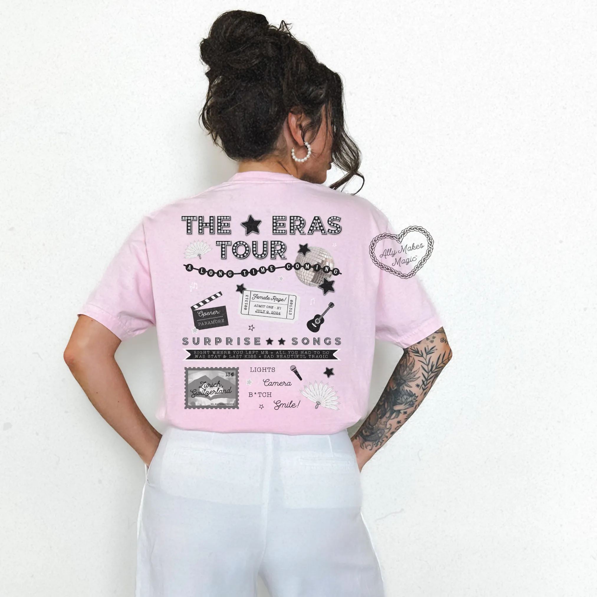 zurich night 1 tee | comfort colors *custom* sold by Ally Makes Magic