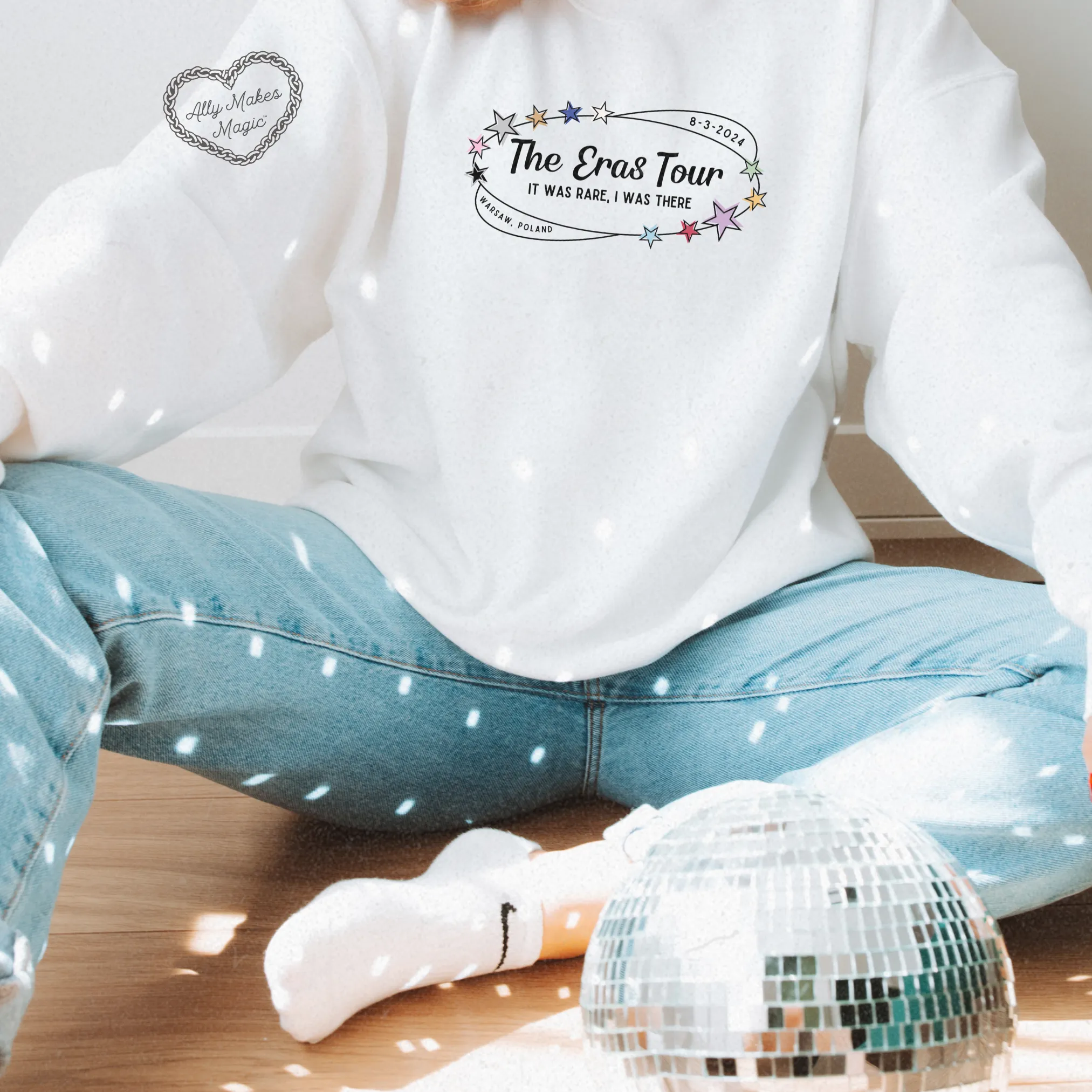 warsaw night 3 sweater | gildan *custom* sold by Ally Makes Magic product image thumbnail 4