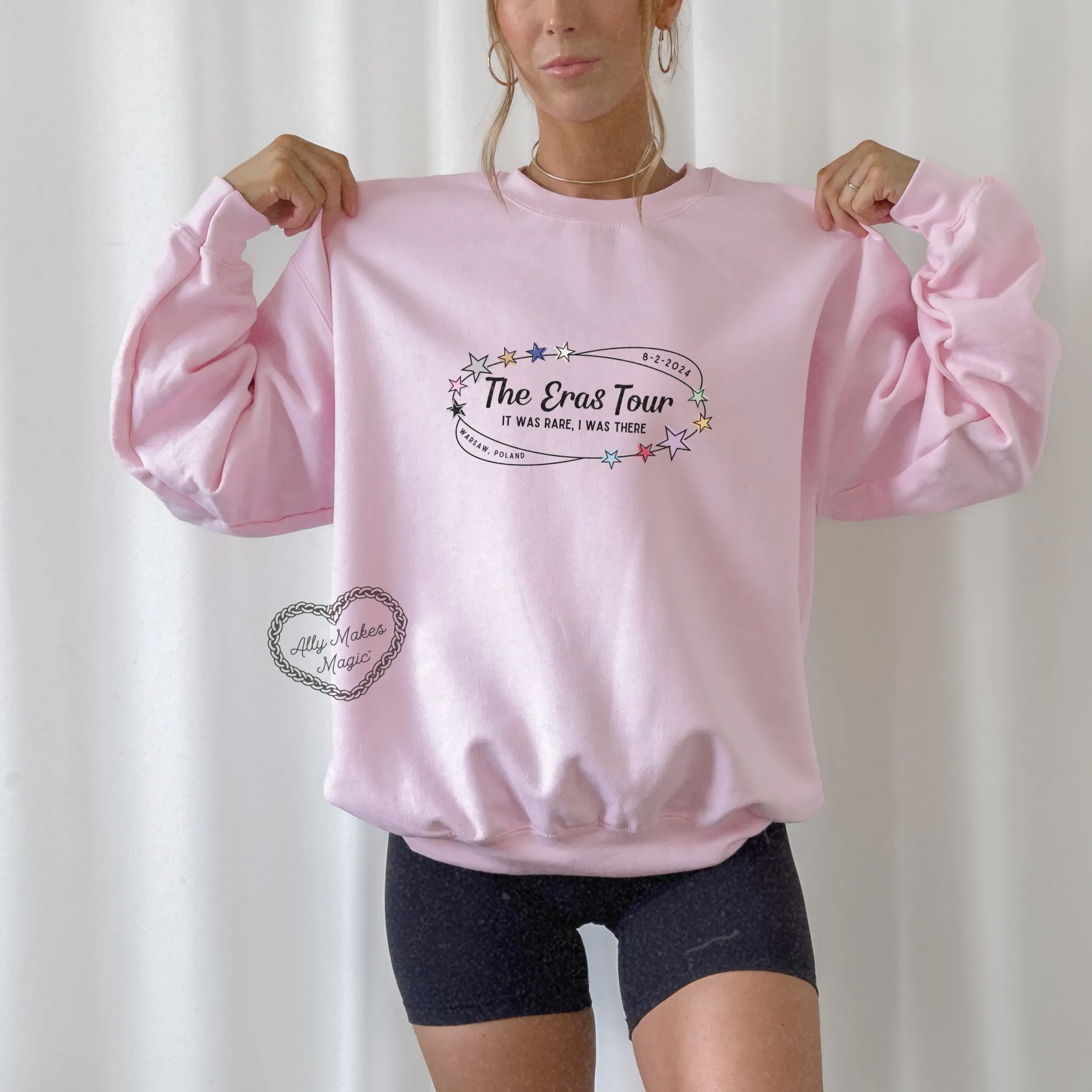 warsaw night 2 hoodie *custom* sold by Ally Makes Magic product image thumbnail 4