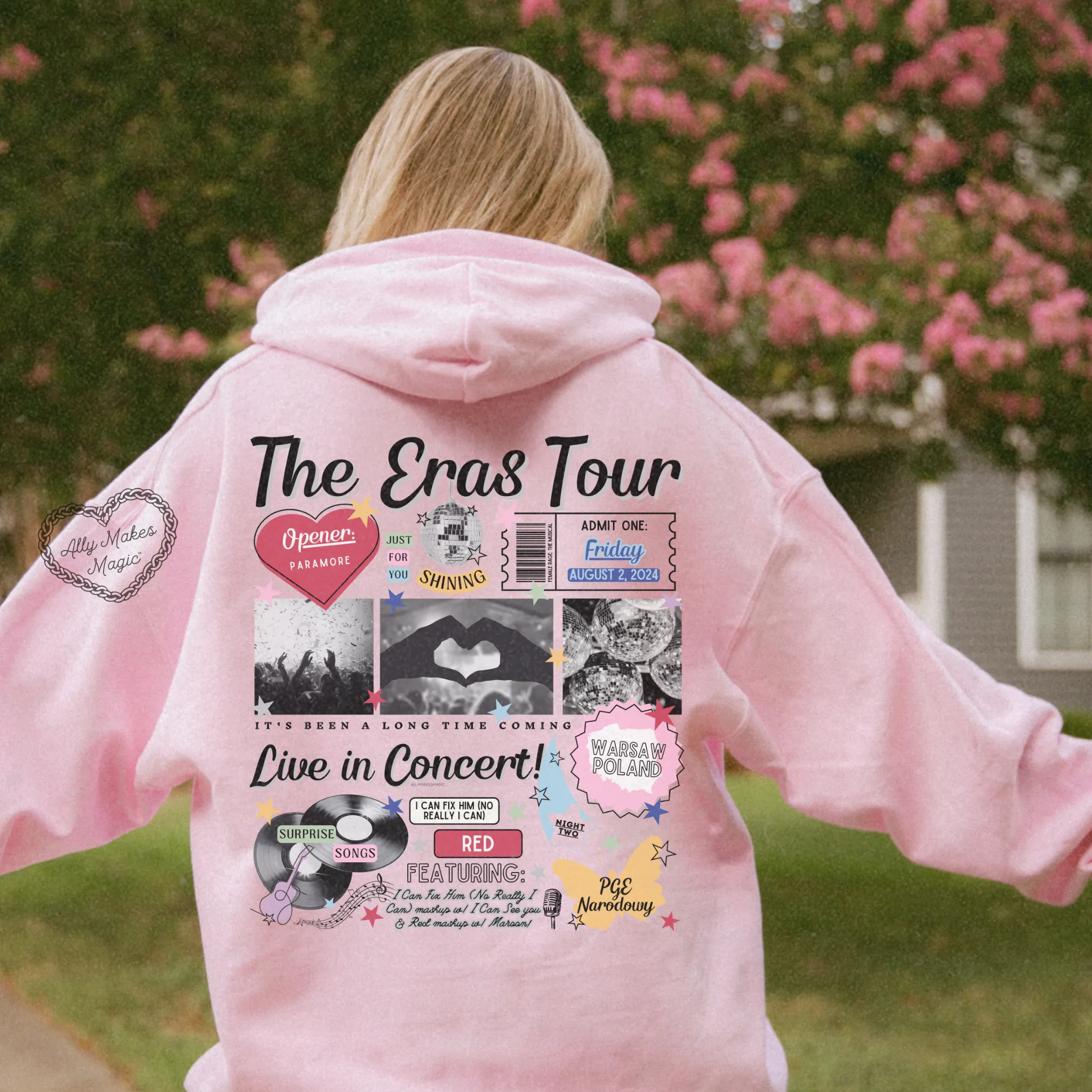 warsaw night 2 hoodie *custom* sold by Ally Makes Magic product image thumbnail 3