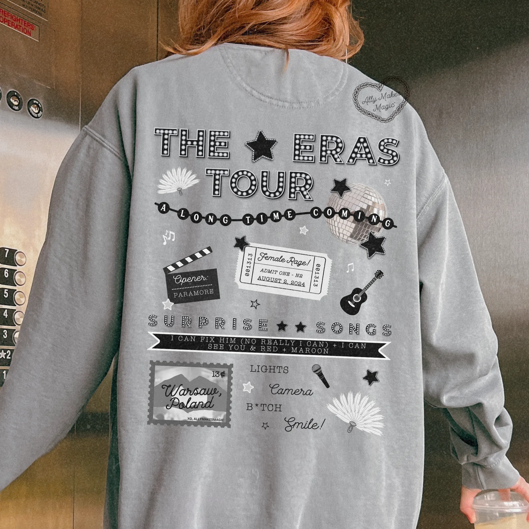 warsaw night 2 pullover | comfort colors *custom* sold by Ally Makes Magic