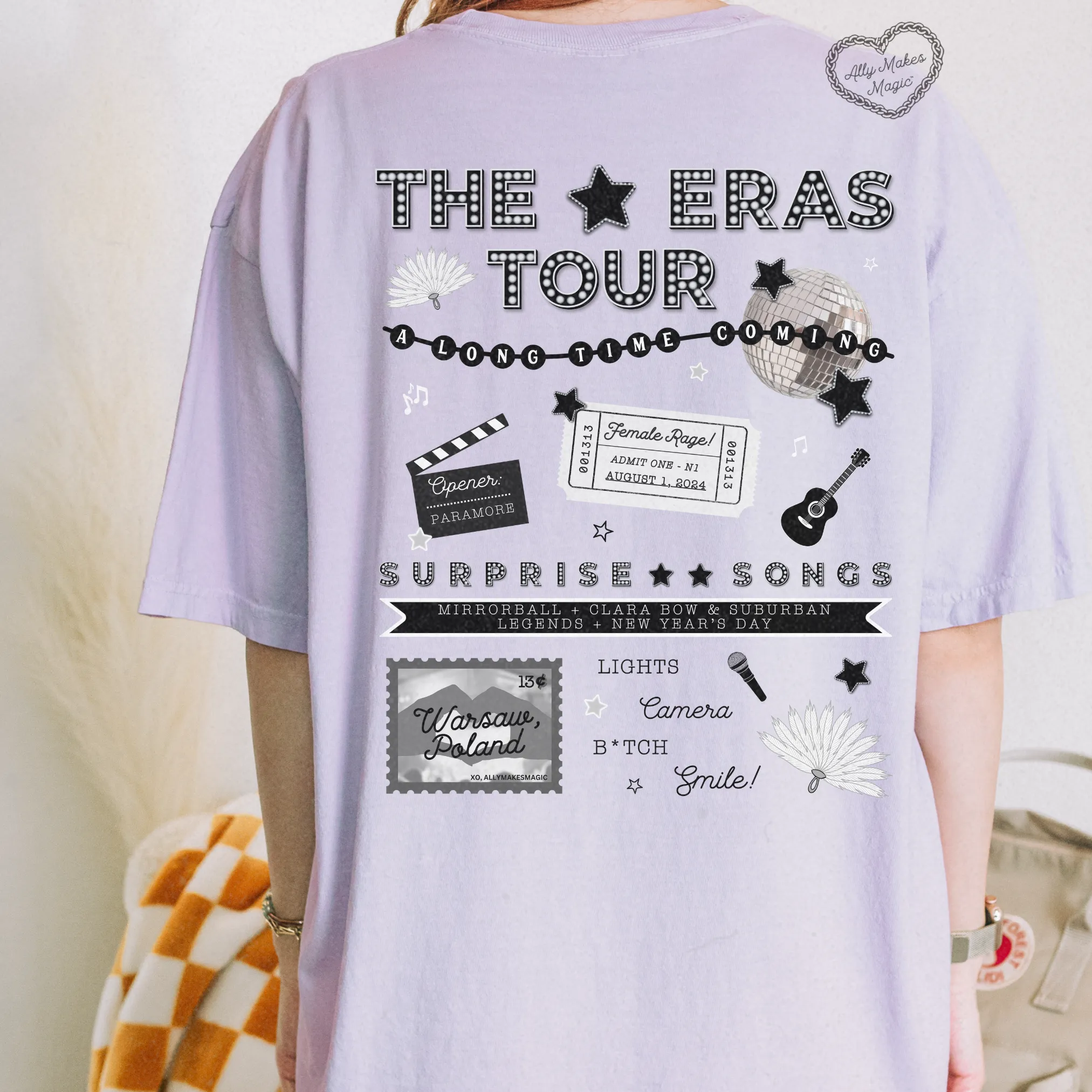 warsaw night 1 tee | comfort colors *custom* sold by Ally Makes Magic