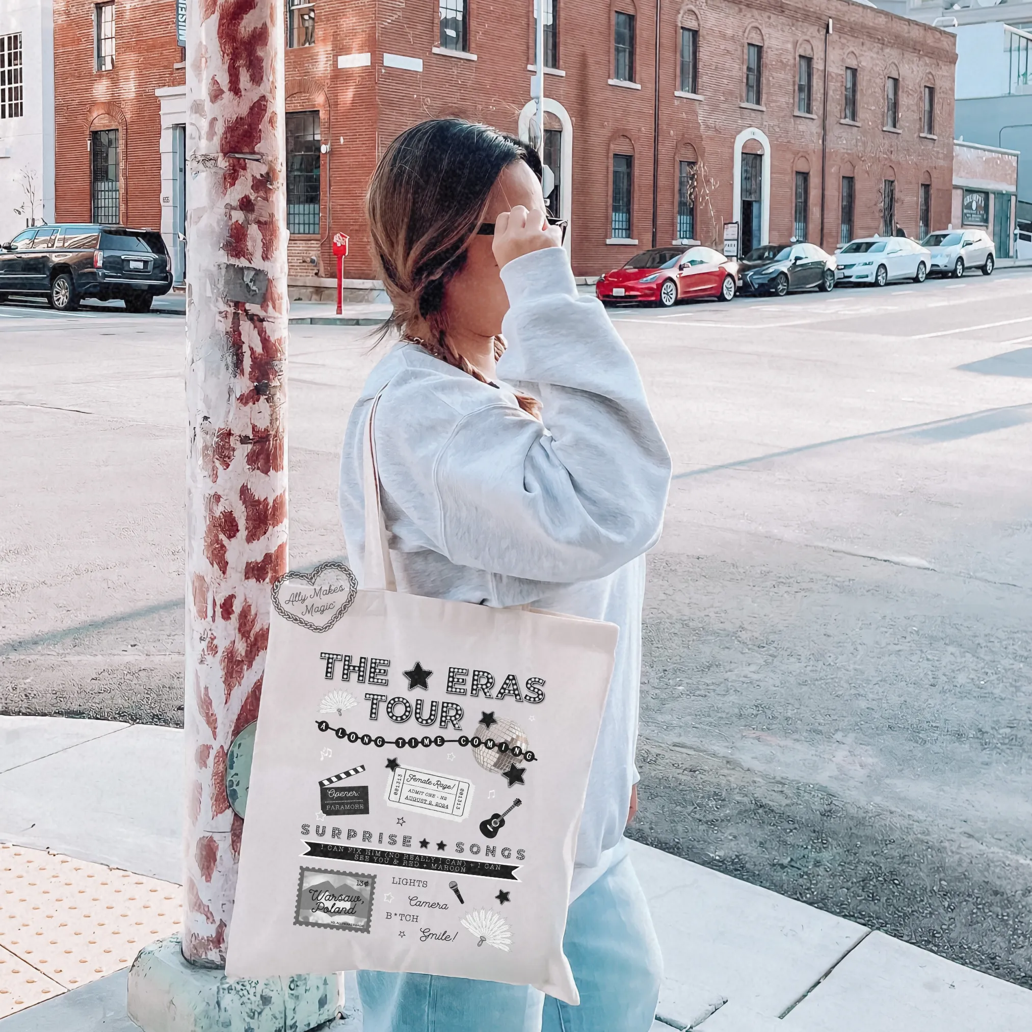 warsaw night 2 tote bag *custom* sold by Ally Makes Magic