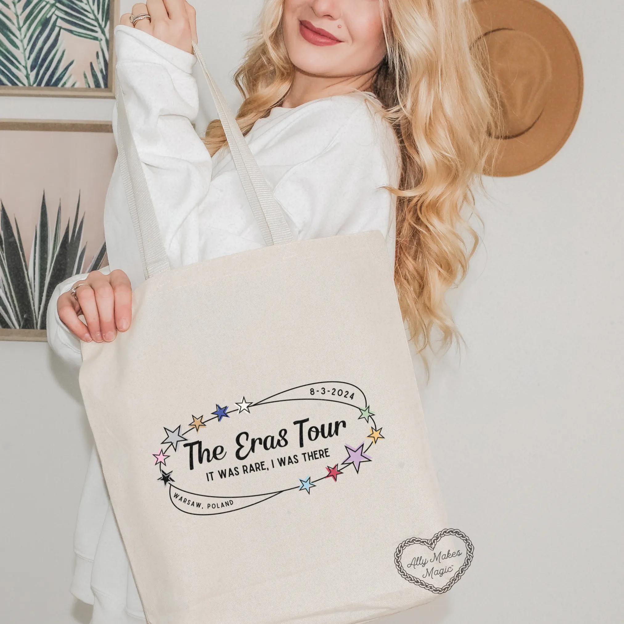 warsaw night 3 tote bag *custom* sold by Ally Makes Magic product image thumbnail 4