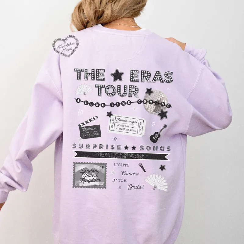 london night 5 pullover | comfort colors *custom* sold by Ally Makes Magic