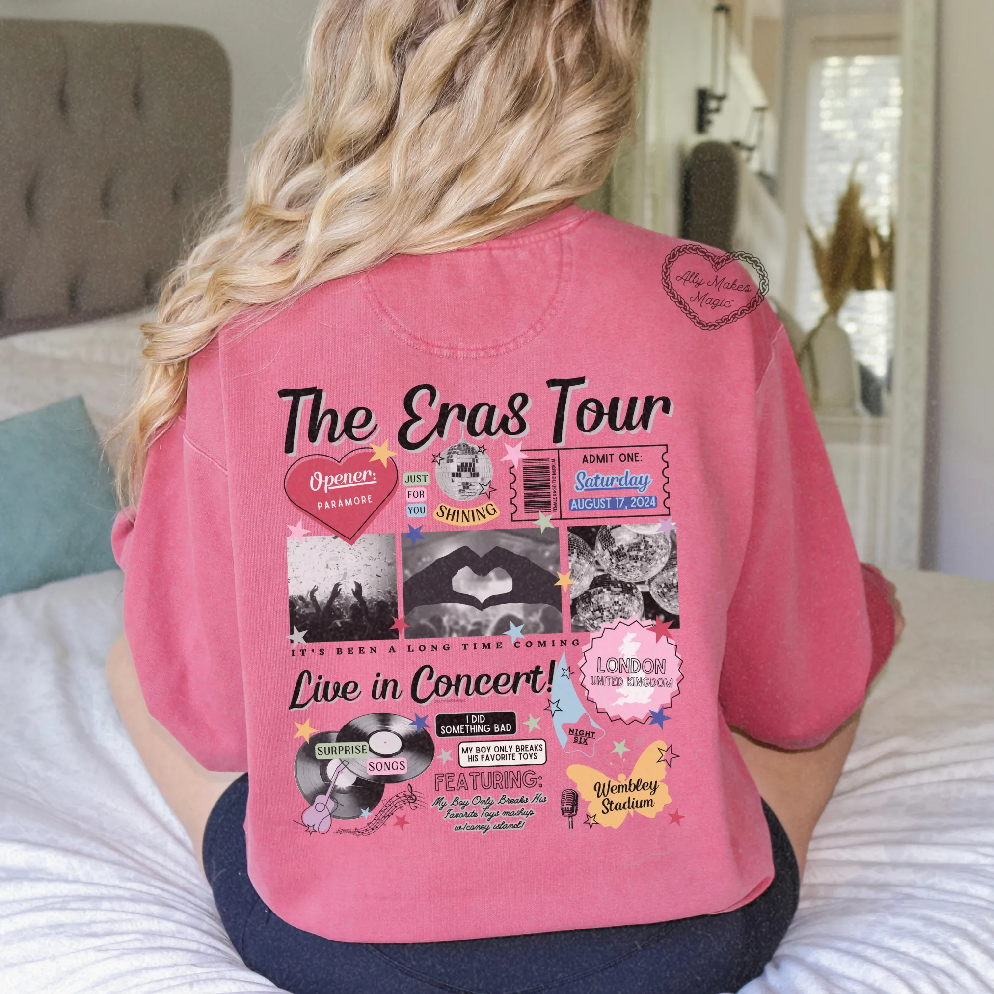 london night 6 pullover | comfort colors *custom* sold by Ally Makes Magic product image thumbnail 3