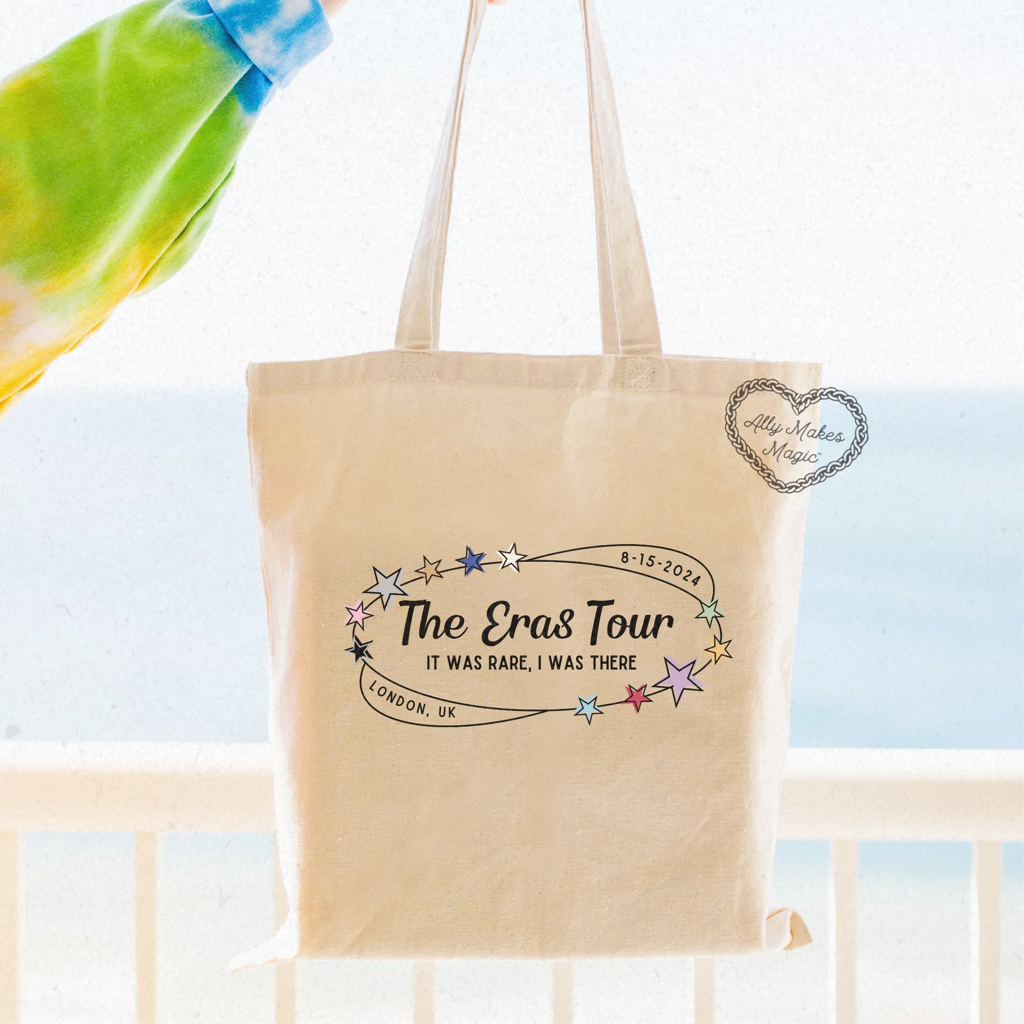 london night 4 tote bag *custom* sold by Ally Makes Magic product image thumbnail 4