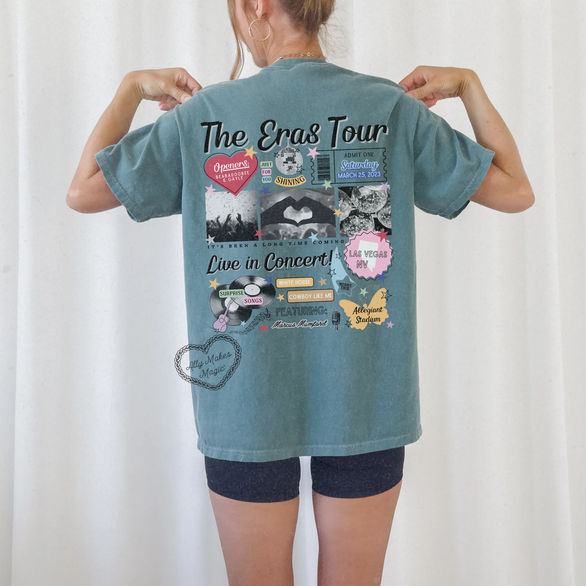 las vegas night 2 tee | comfort colors *custom* sold by Ally Makes Magic