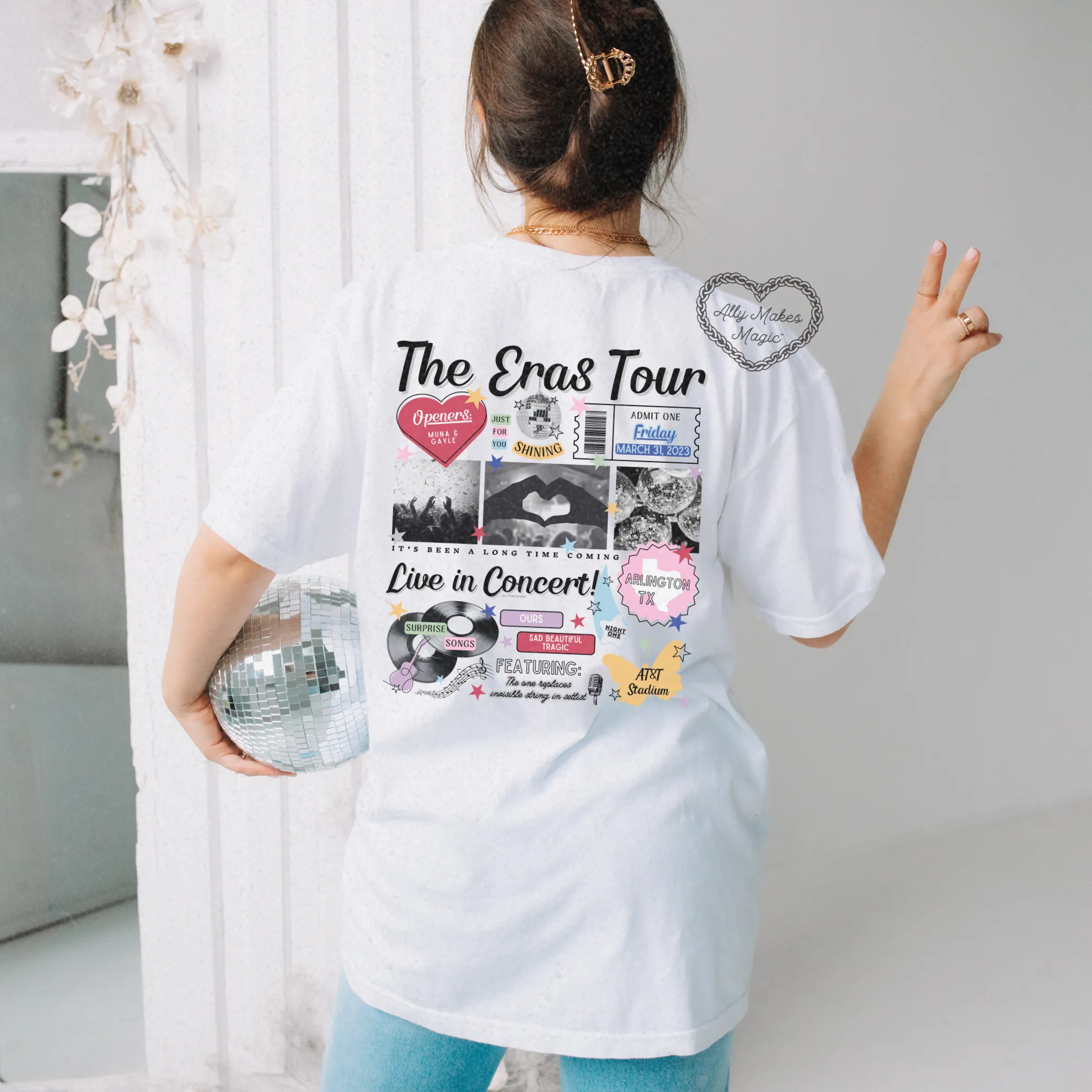 arlington night 1 tee | comfort colors *custom* sold by Ally Makes Magic