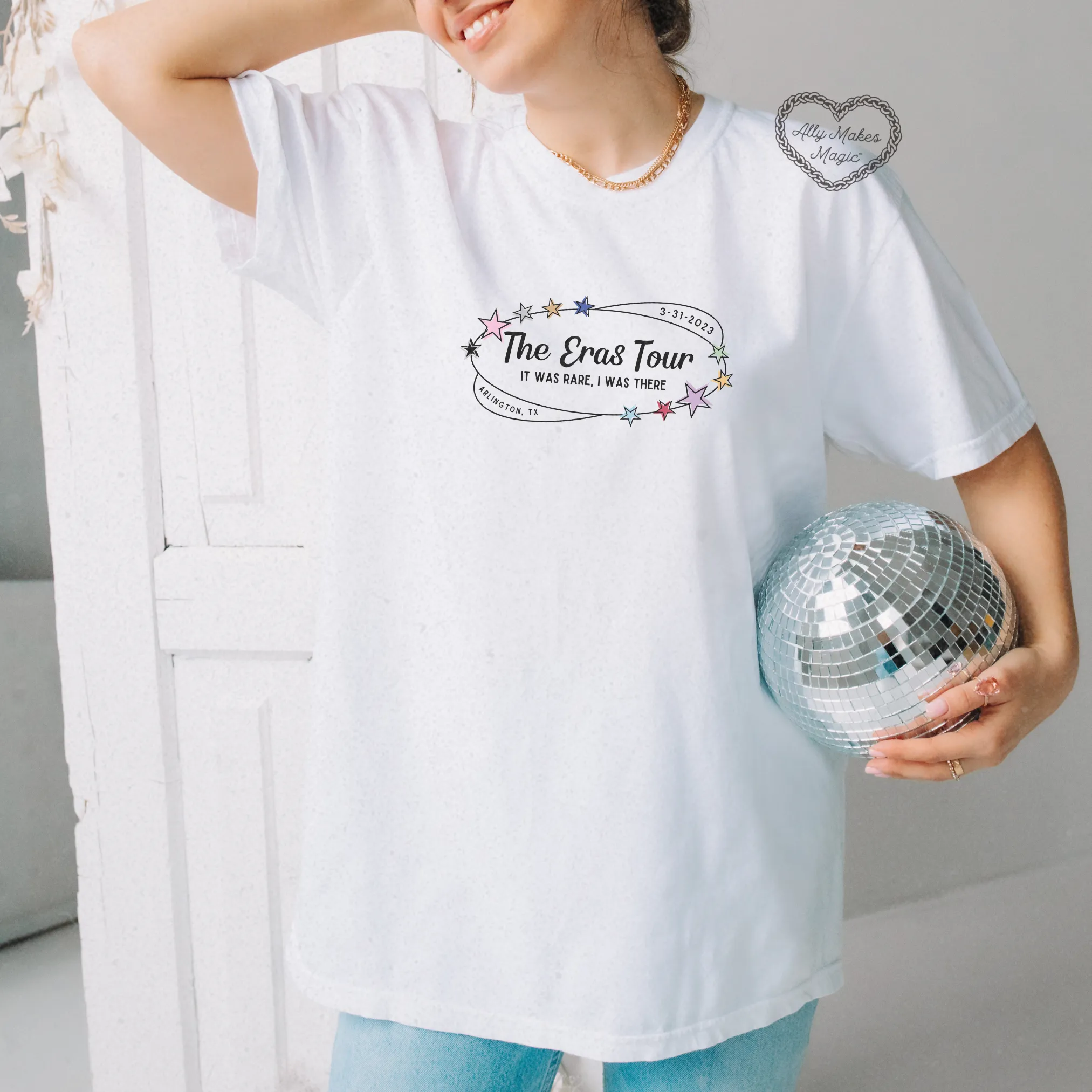 arlington night 1 tee | comfort colors *custom* sold by Ally Makes Magic product image thumbnail 2