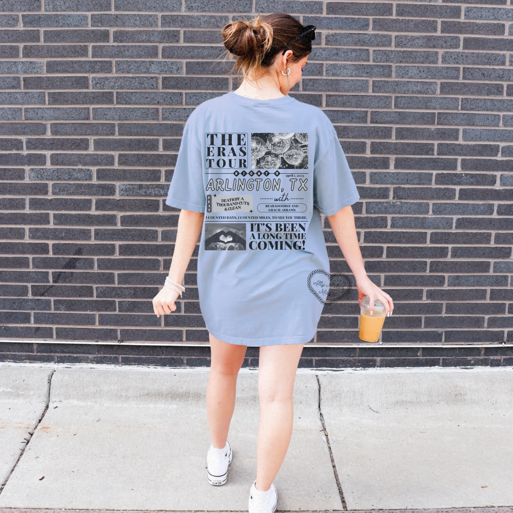 arlington night 2 tee | comfort colors *custom* sold by Ally Makes Magic product image thumbnail 3