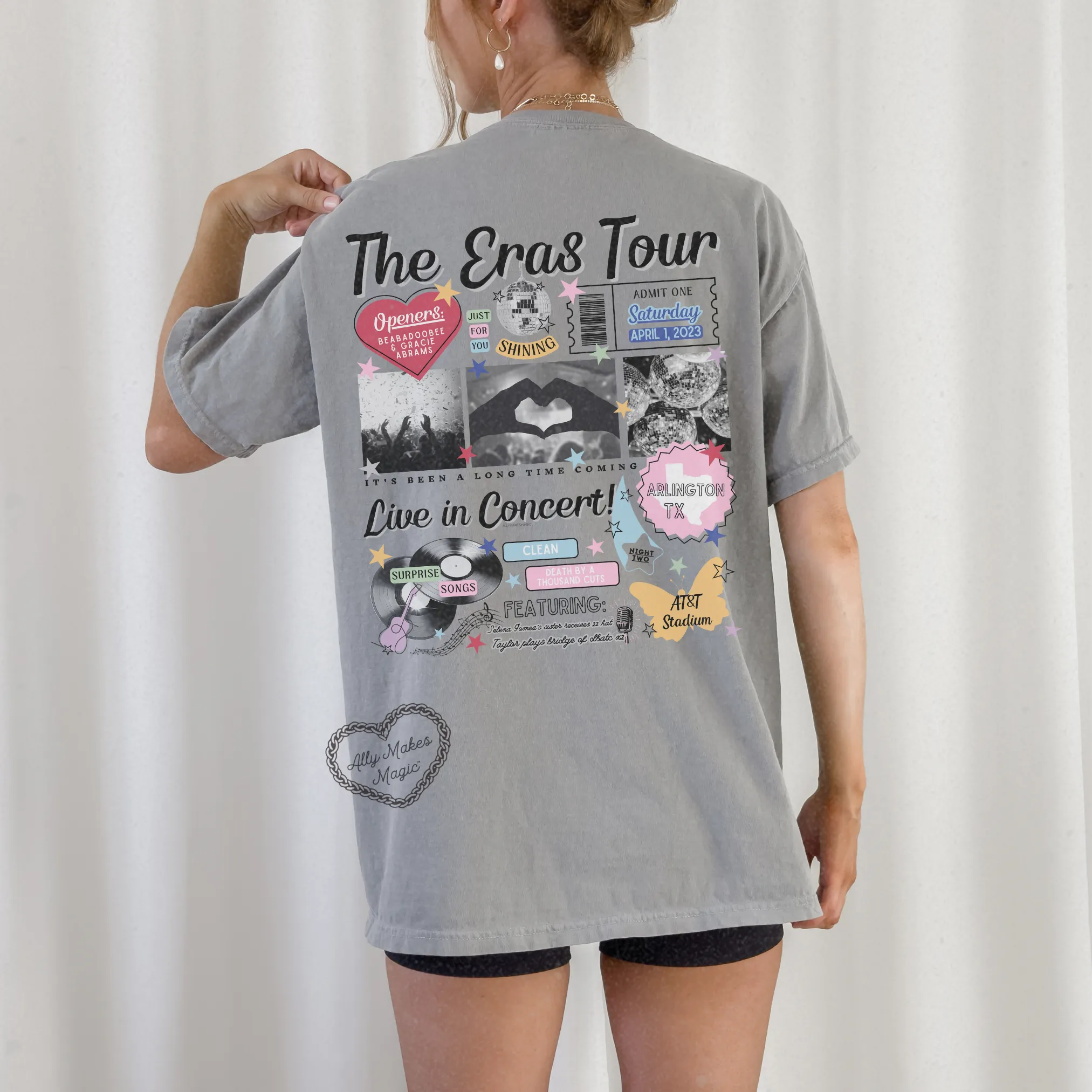 arlington night 2 tee | comfort colors *custom* sold by Ally Makes Magic