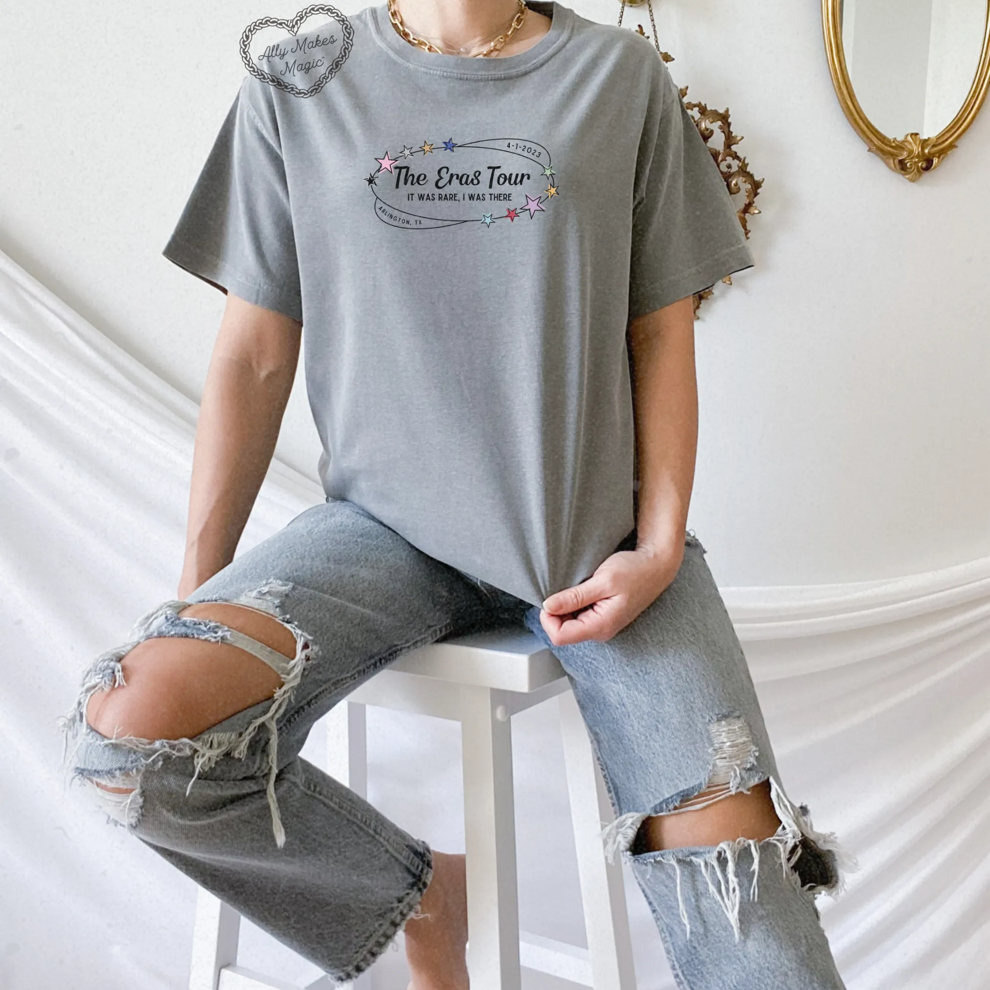 arlington night 2 tee | comfort colors *custom* sold by Ally Makes Magic product image thumbnail 2