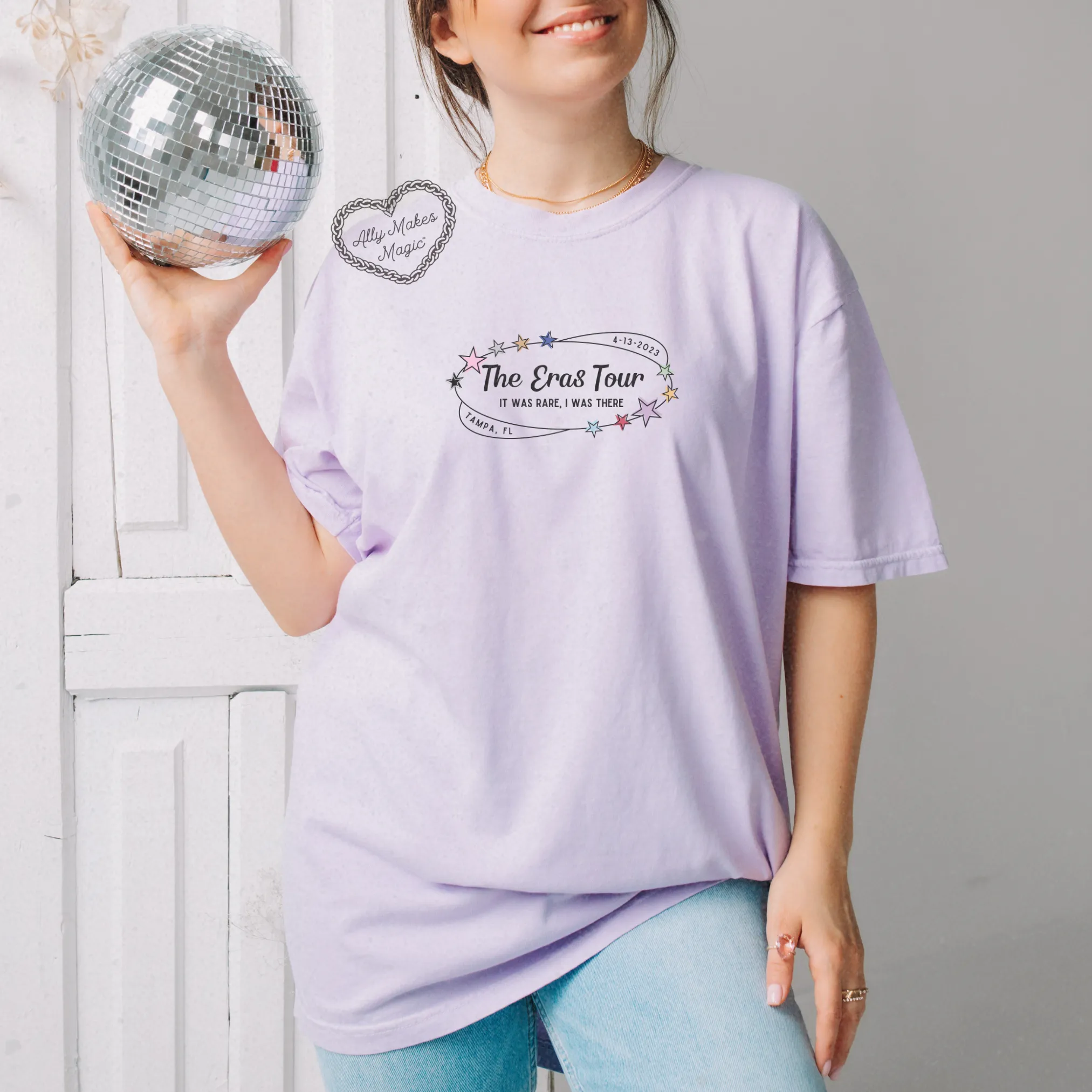 tampa night 1 tee | comfort colors *custom* sold by Ally Makes Magic product image thumbnail 2