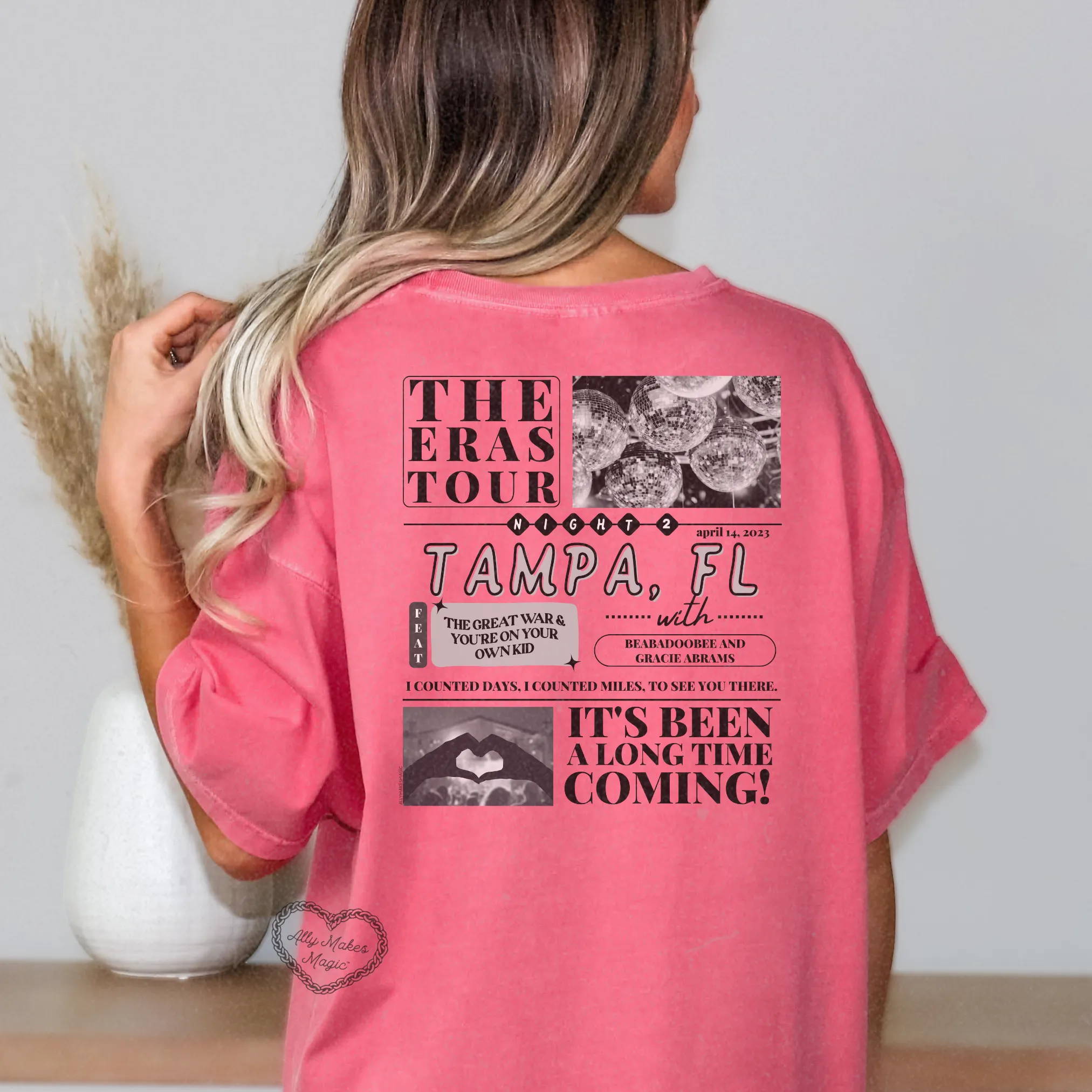 tampa night 2 tee | comfort colors *custom* sold by Ally Makes Magic product image thumbnail 3