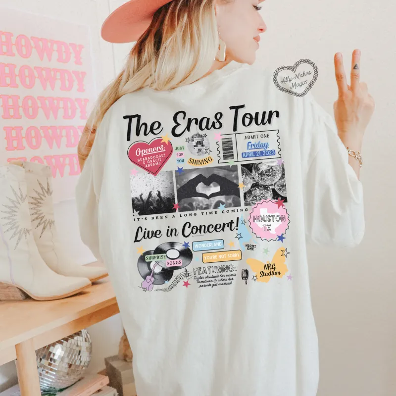 houston night 1 tee | comfort colors *custom* sold by Ally Makes Magic