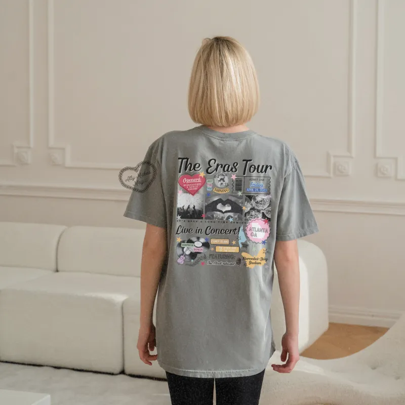 atlanta night 1 tee | comfort colors *custom* sold by Ally Makes Magic