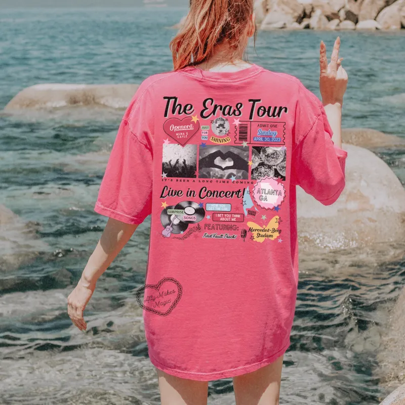 atlanta night 3 tee | comfort colors *custom* sold by Ally Makes Magic