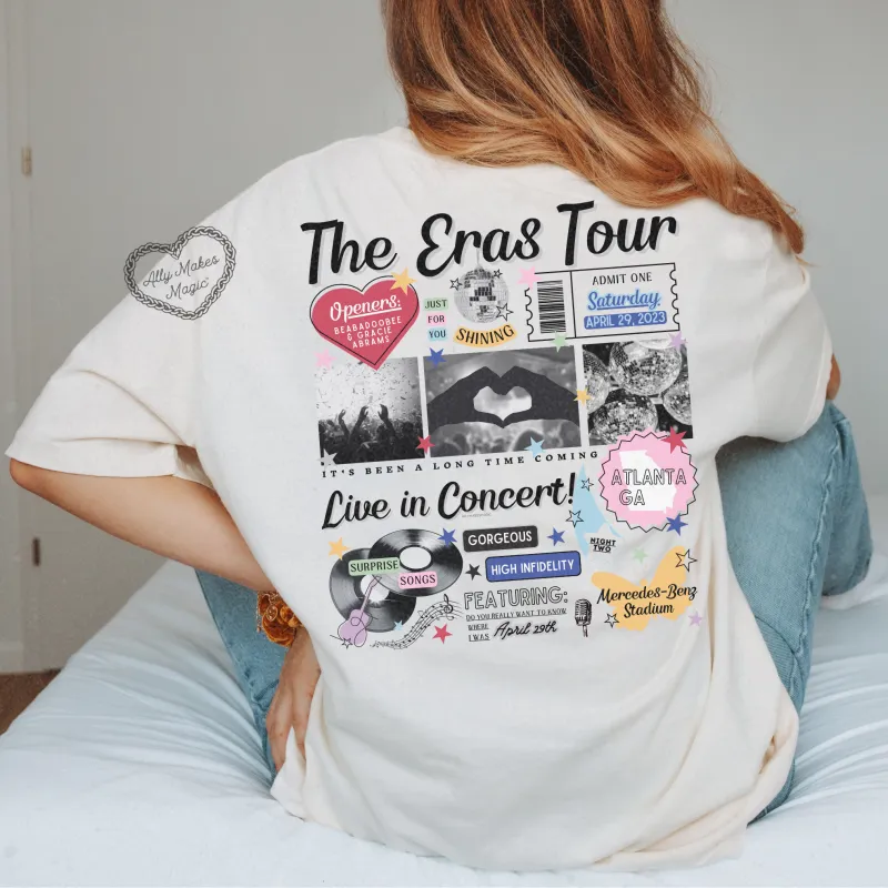 atlanta night 2 tee | comfort colors *custom* sold by Ally Makes Magic