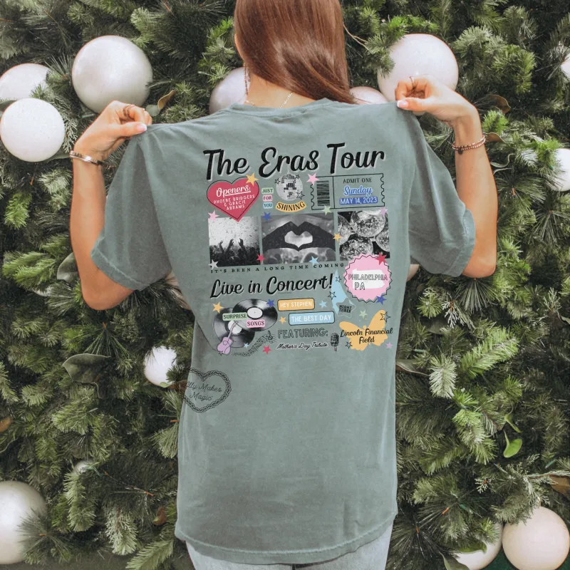 philadelphia night 3 tee | comfort colors *custom* sold by Ally Makes Magic