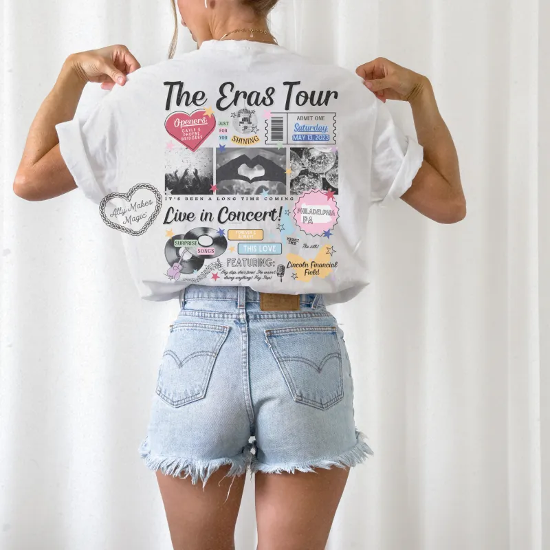 philadelphia night 2 tee | comfort colors *custom* sold by Ally Makes Magic