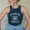 the hamptons tennis club racerback sold by Ally Makes Magic