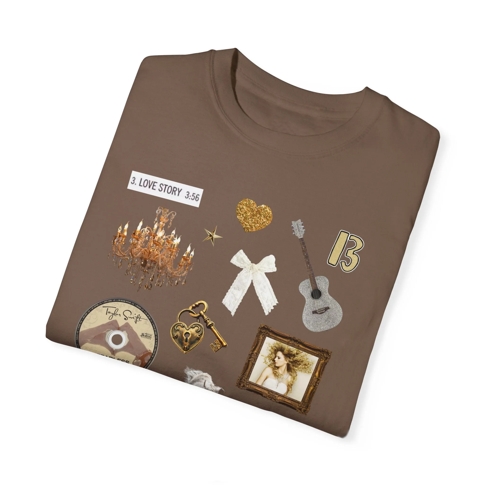 fearless collage tee sold by Ally Makes Magic product image thumbnail 5