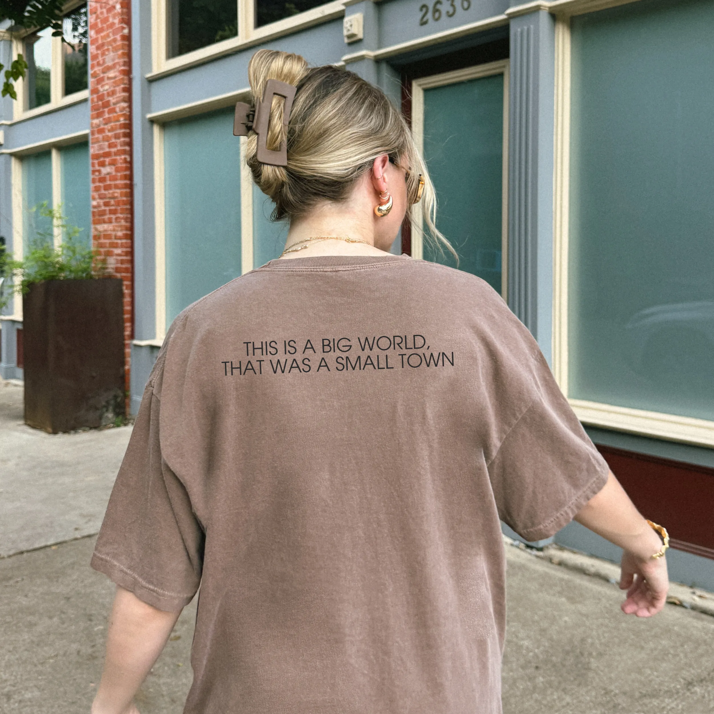 fearless collage tee sold by Ally Makes Magic product image thumbnail 2