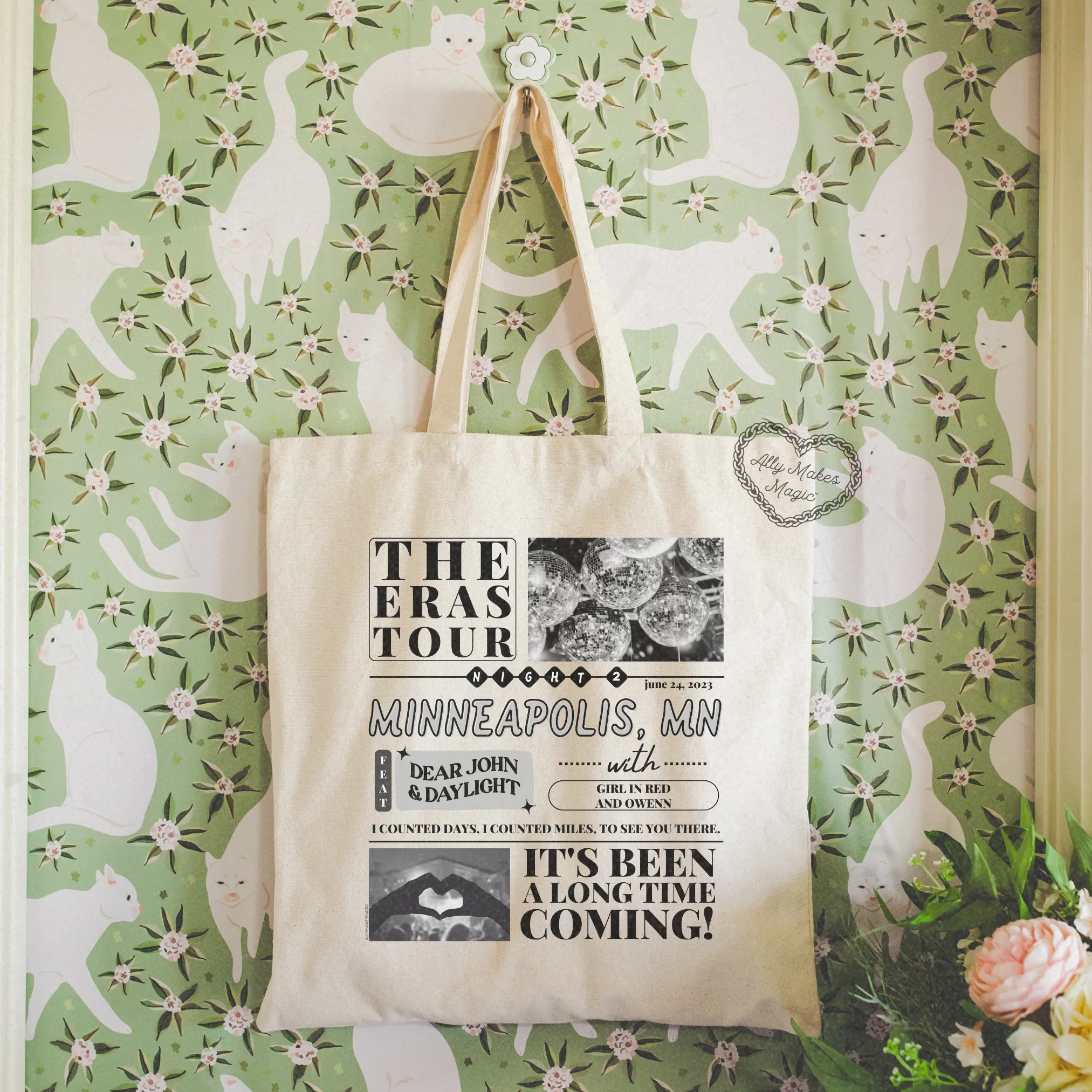 minneapolis night 2 tote bag *custom* sold by Ally Makes Magic product image thumbnail 3