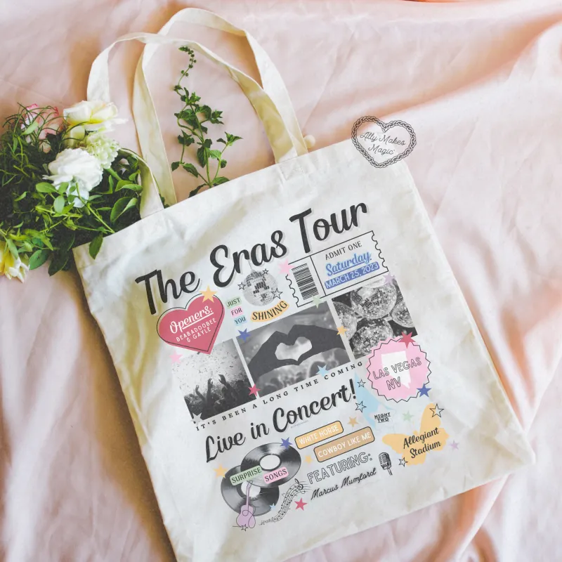 las vegas night 2 tote bag *custom* sold by Ally Makes Magic