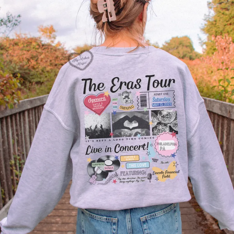 philadelphia night 2 sweater | gildan *custom* sold by Ally Makes Magic