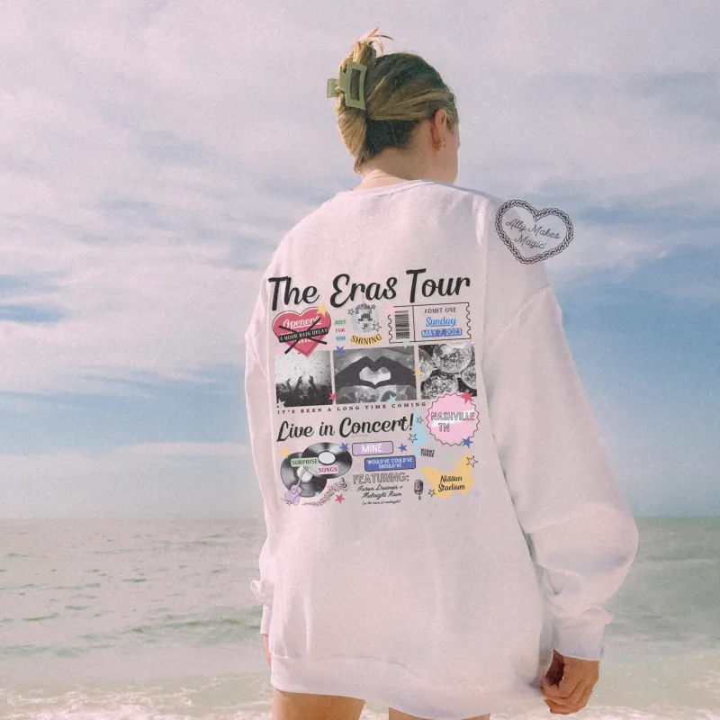 nashville night 3 sweater | gildan *custom* sold by Ally Makes Magic