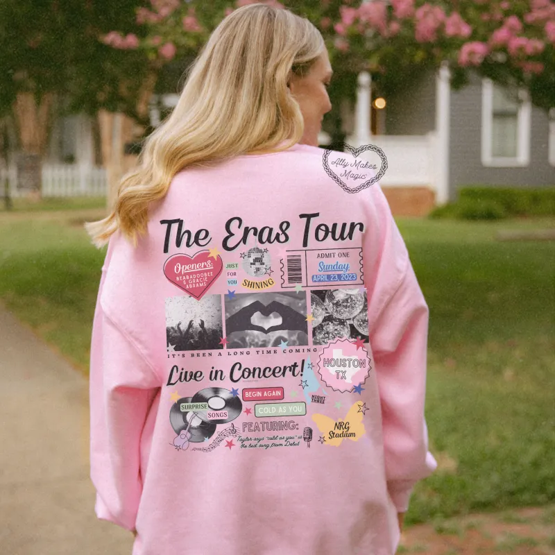 houston night 3 sweater | gildan *custom* sold by Ally Makes Magic