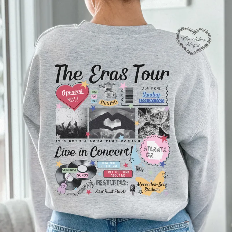 atlanta night 3 sweater | gildan *custom* sold by Ally Makes Magic