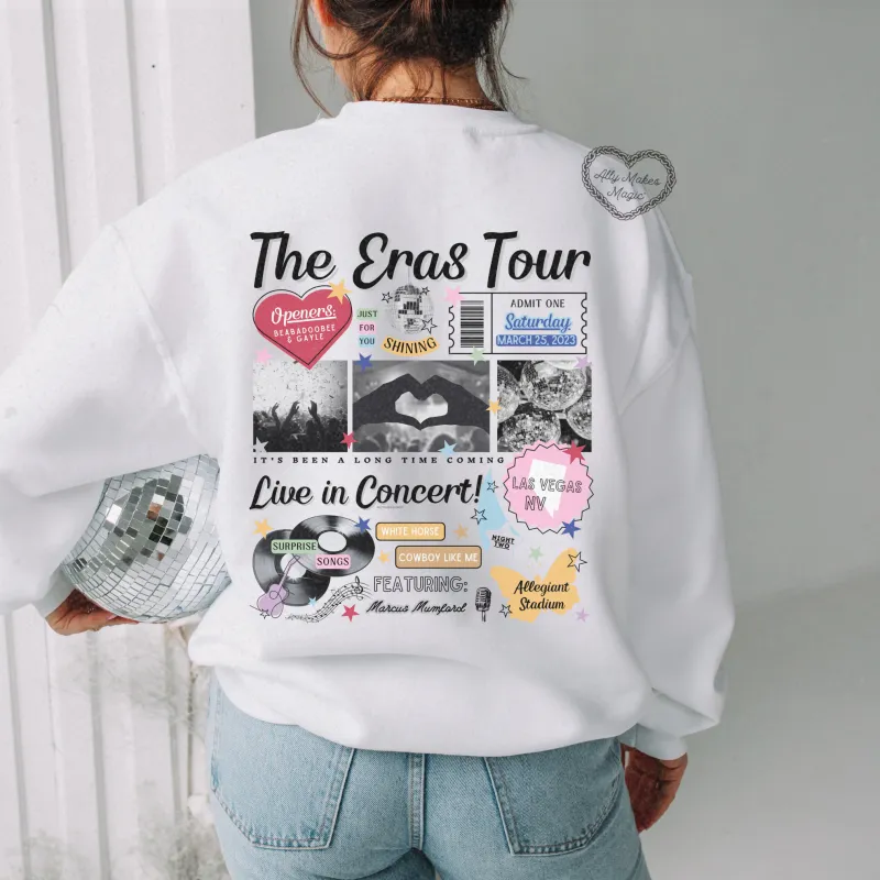 las vegas night 2 sweater | gildan *custom* sold by Ally Makes Magic