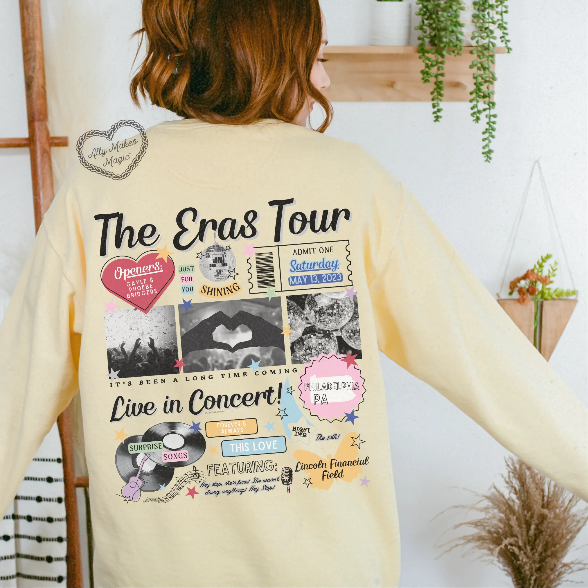 philadelphia night 2 pullover | comfort colors *custom* sold by Ally Makes Magic