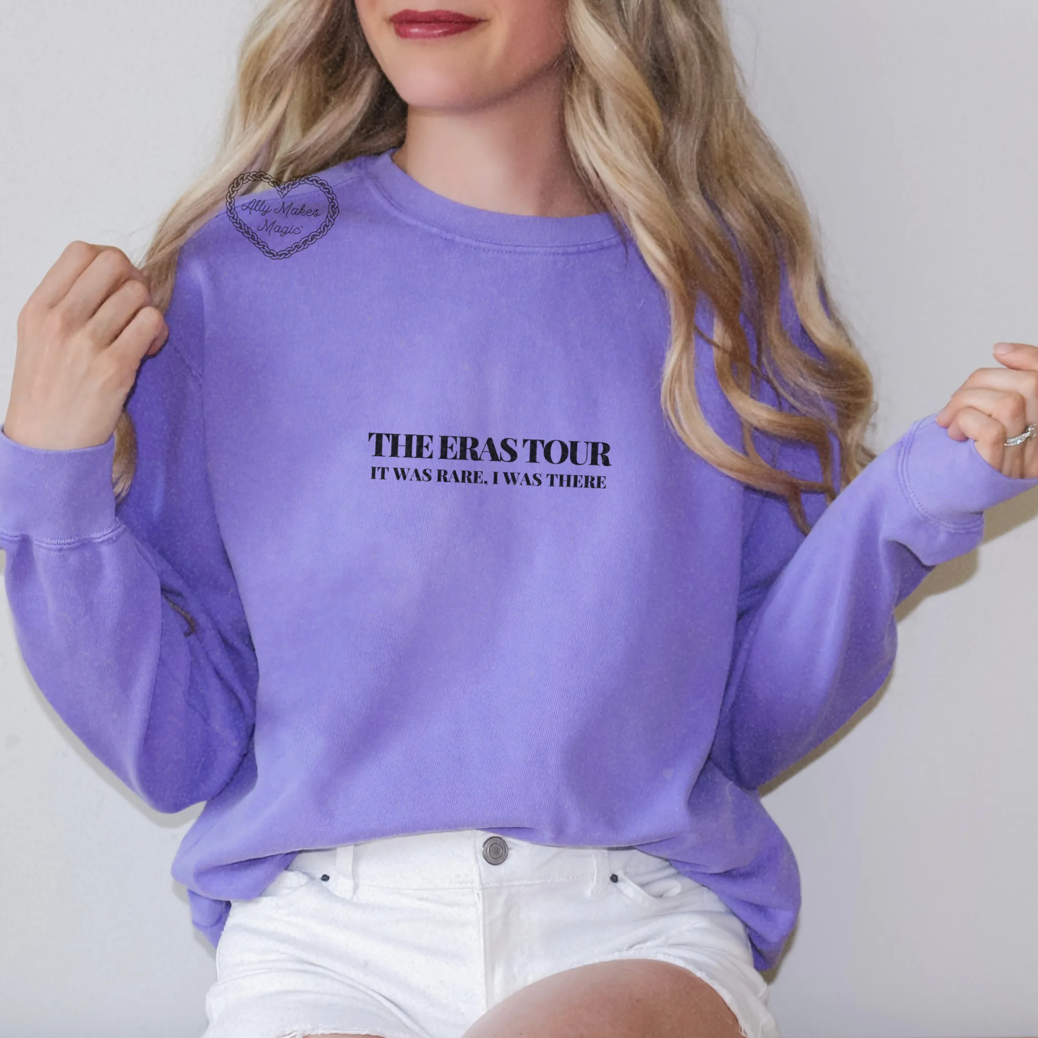 atlanta night 3 pullover | comfort colors *custom* sold by Ally Makes Magic product image thumbnail 4